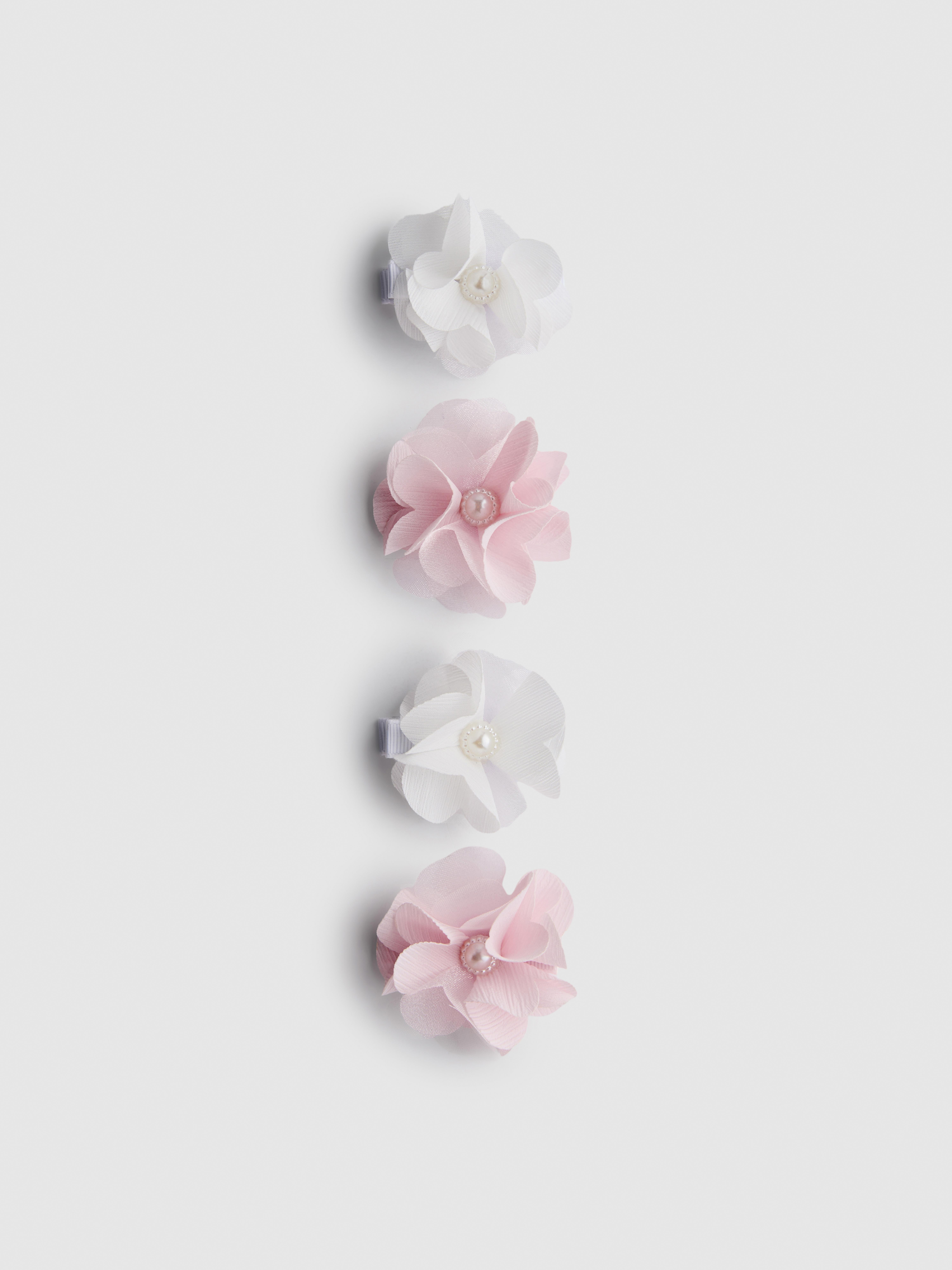 4 fermacapelli a forma di fiore da cerimonia
