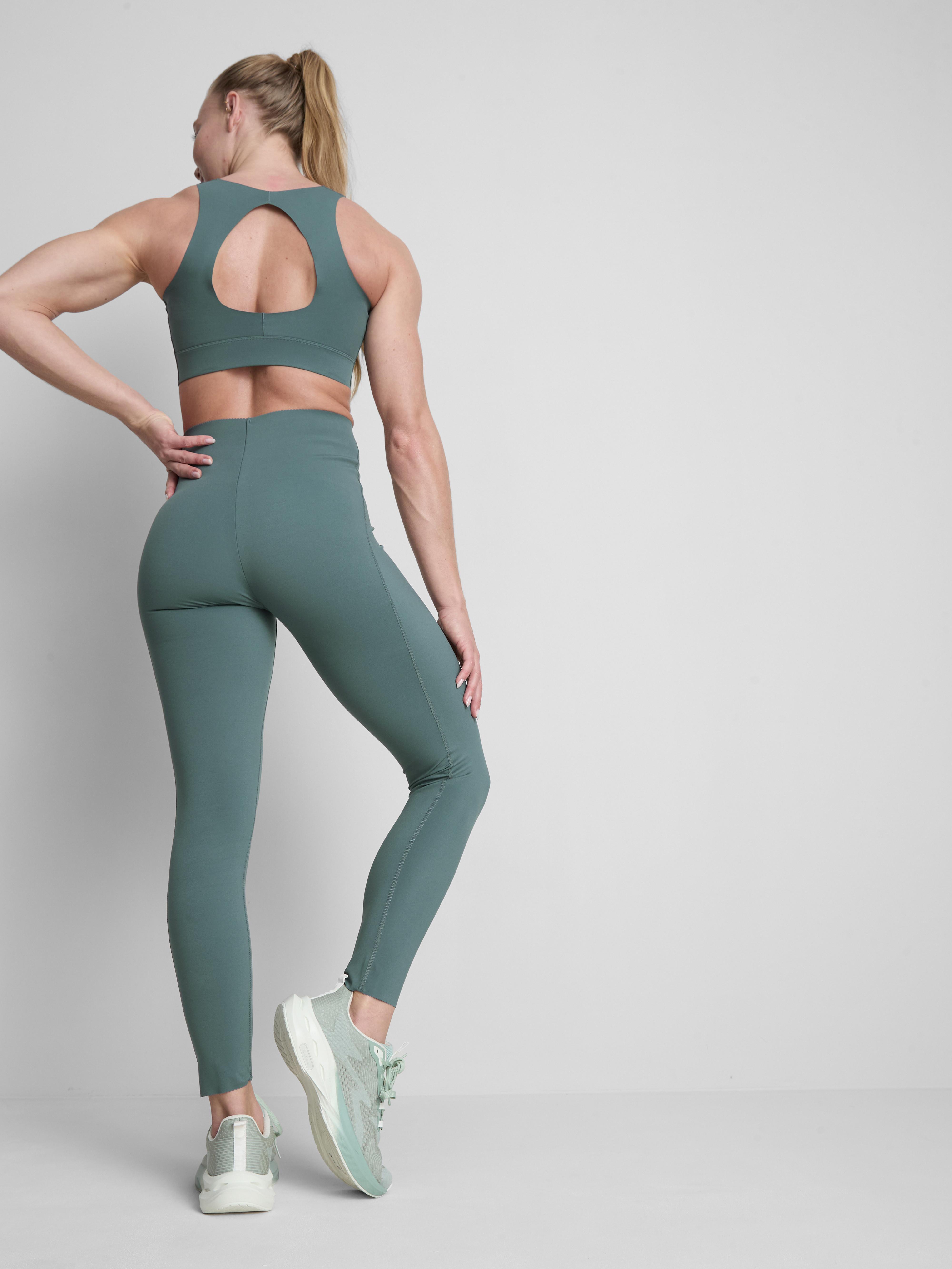 Women's Green BodySculpt Mid Rise Leggings