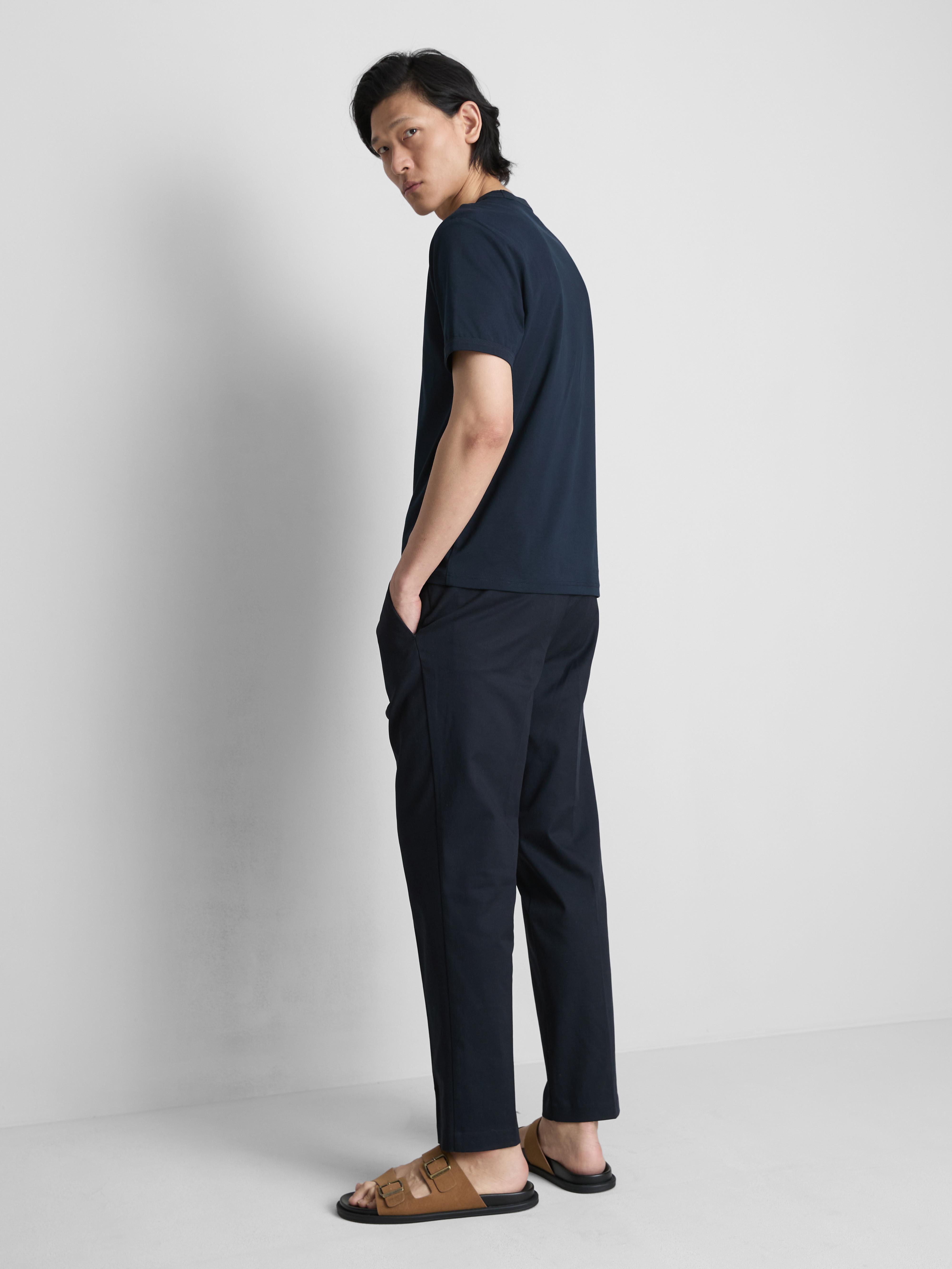 The Edit Slim Fit Peached Pants