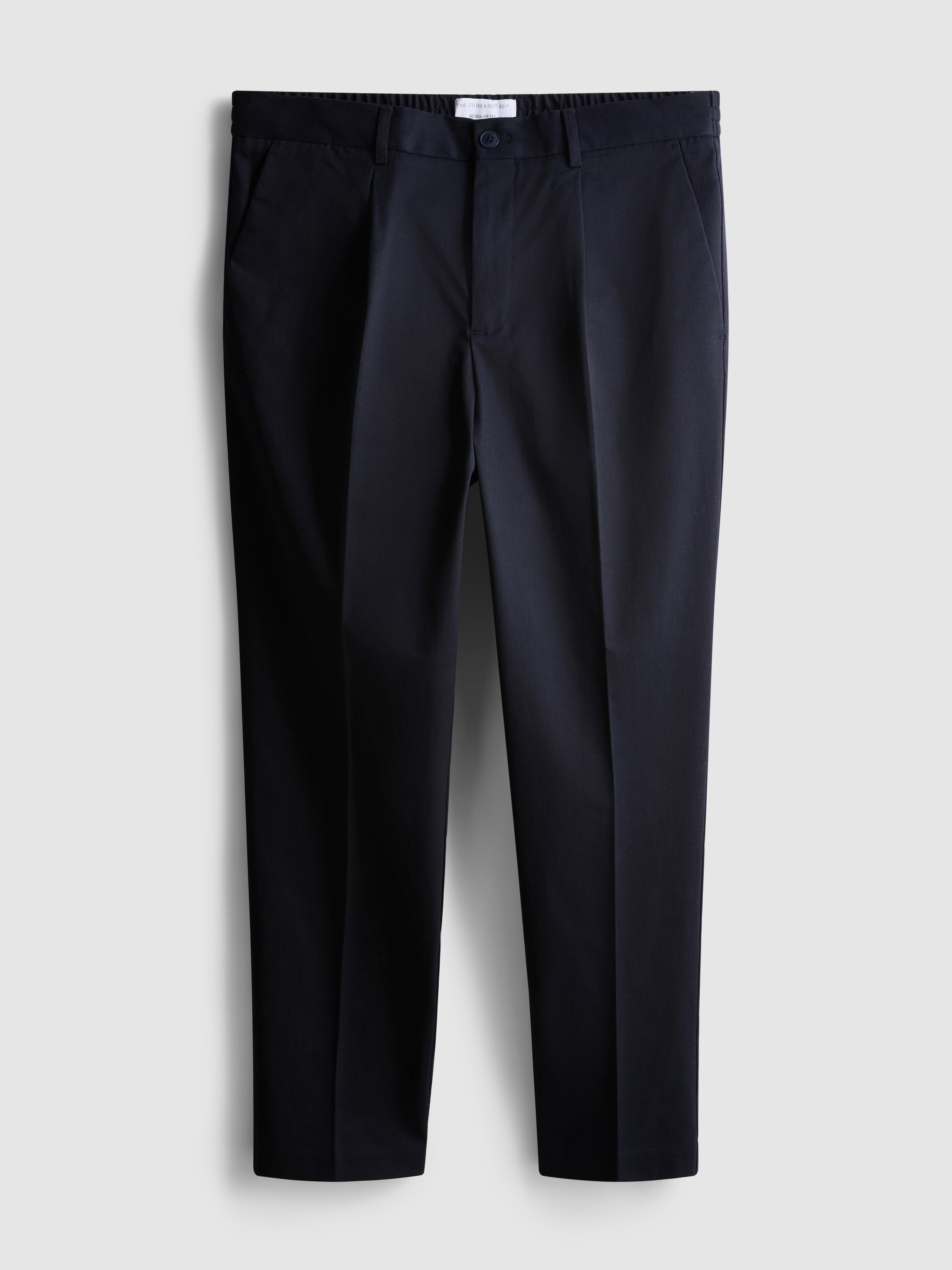 The Edit Slim Fit Peached Pants