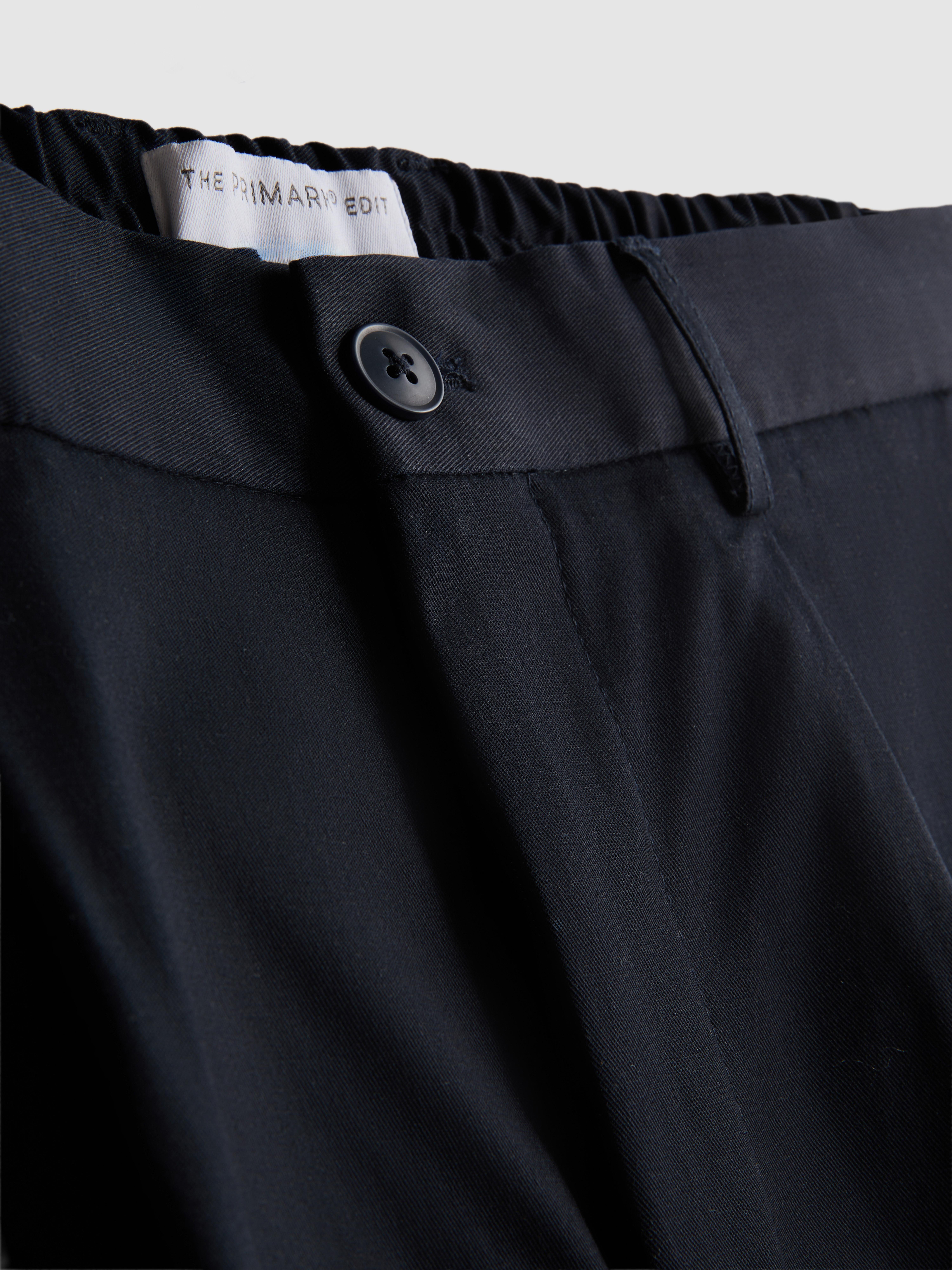 The Edit Slim Fit Peached Pants