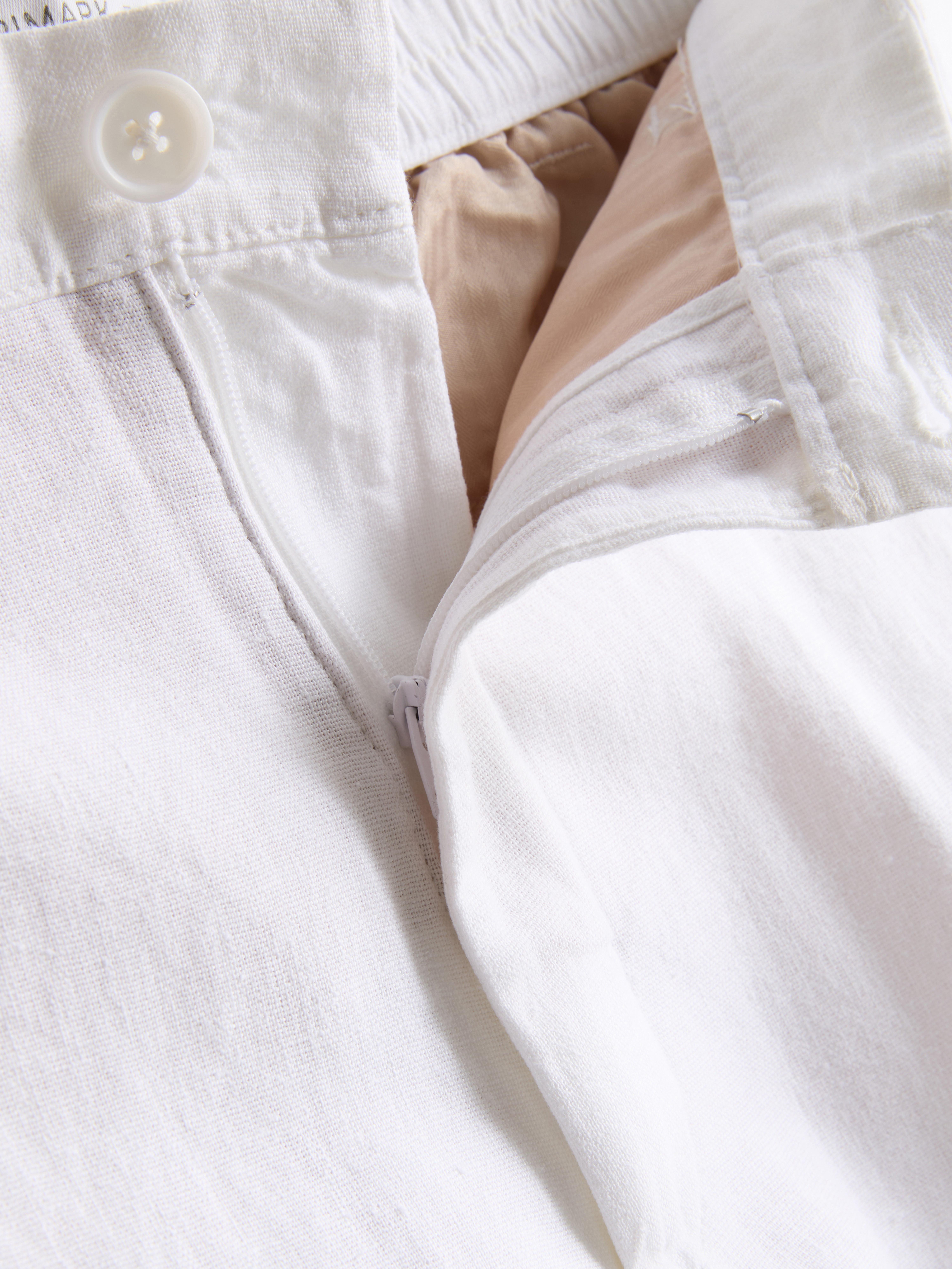 Pantalon décontracté en mélange de lin The Edit