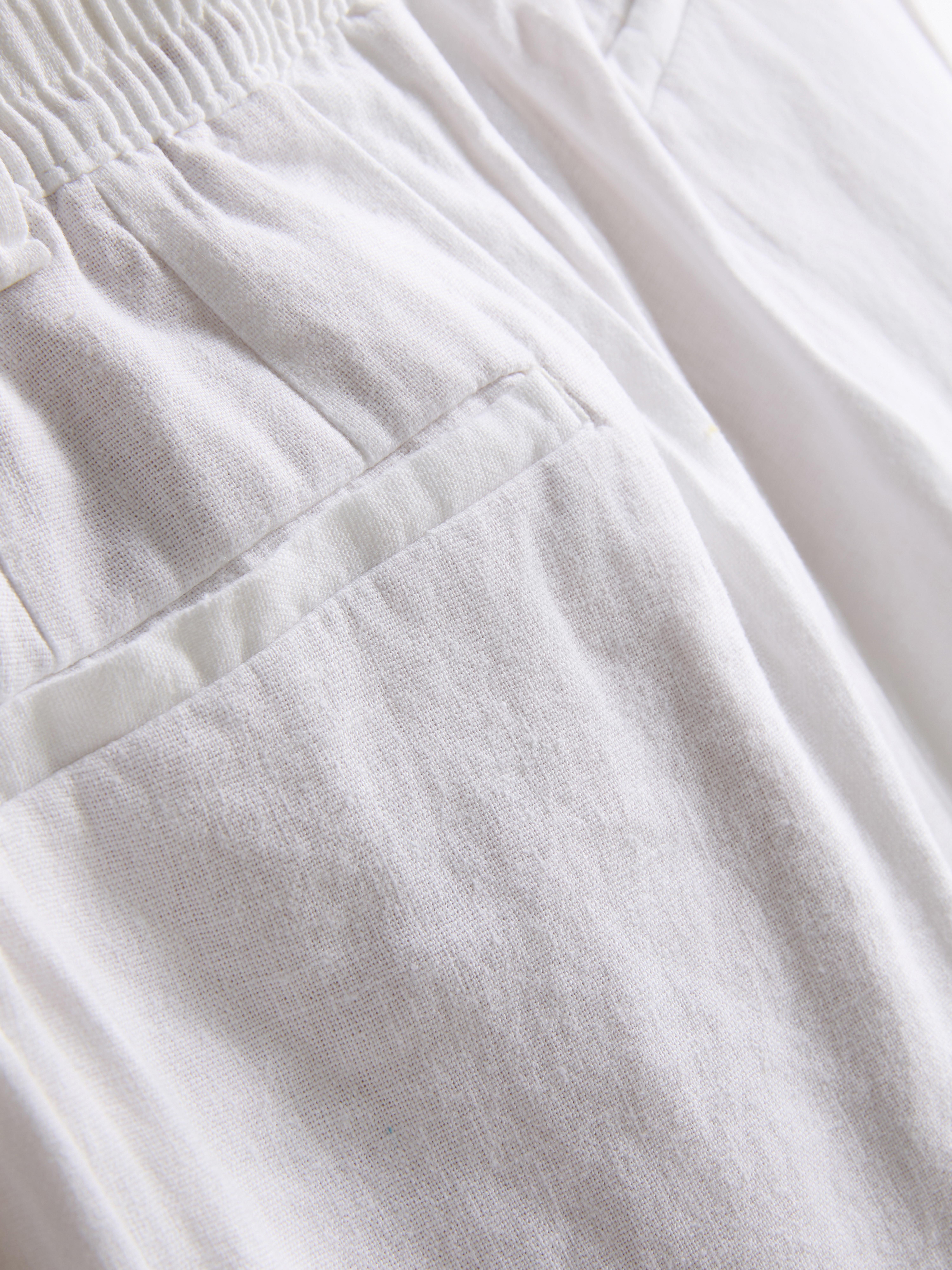 Pantalon décontracté en mélange de lin The Edit
