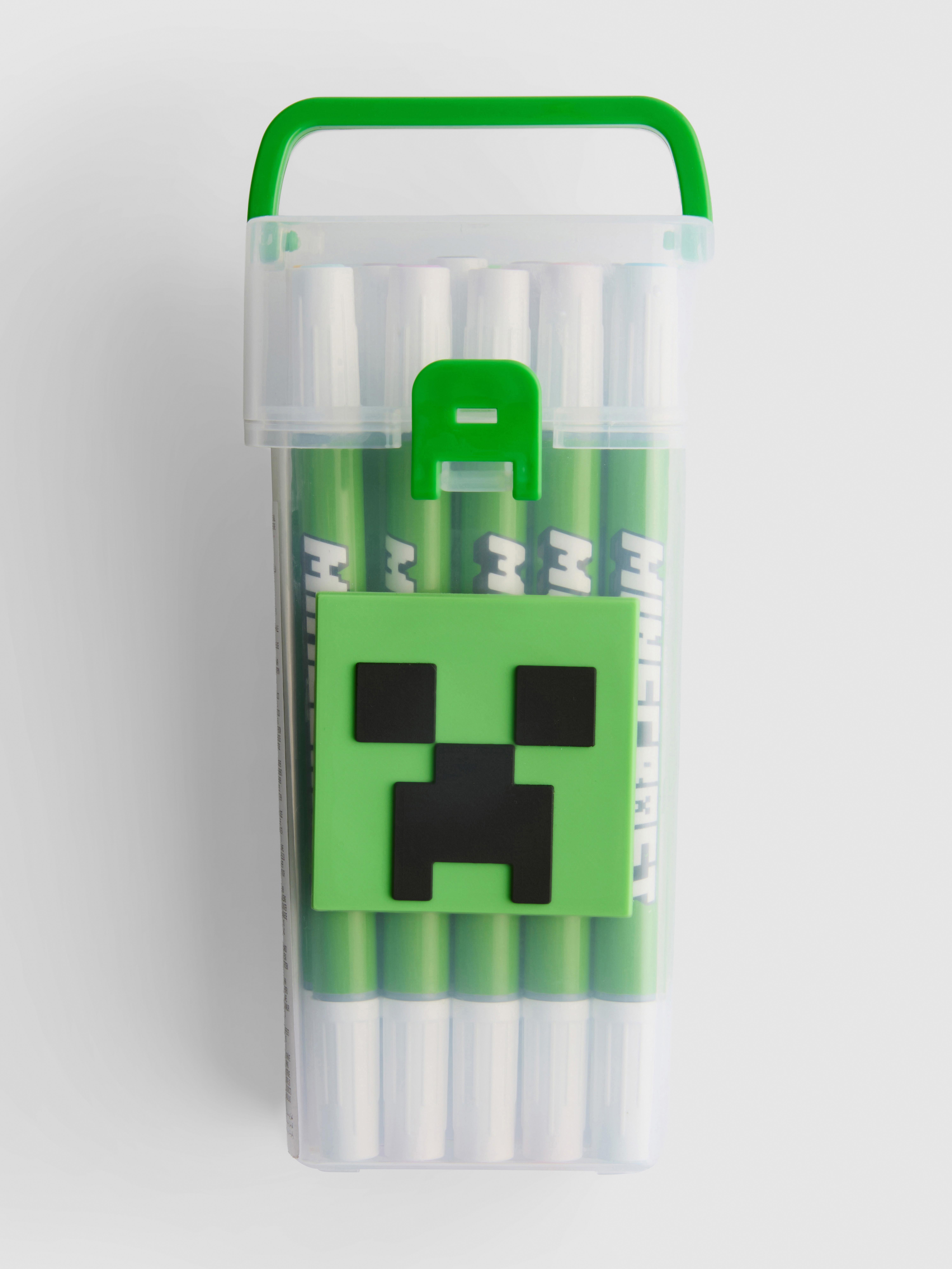 Set de rotuladores de Minecraft