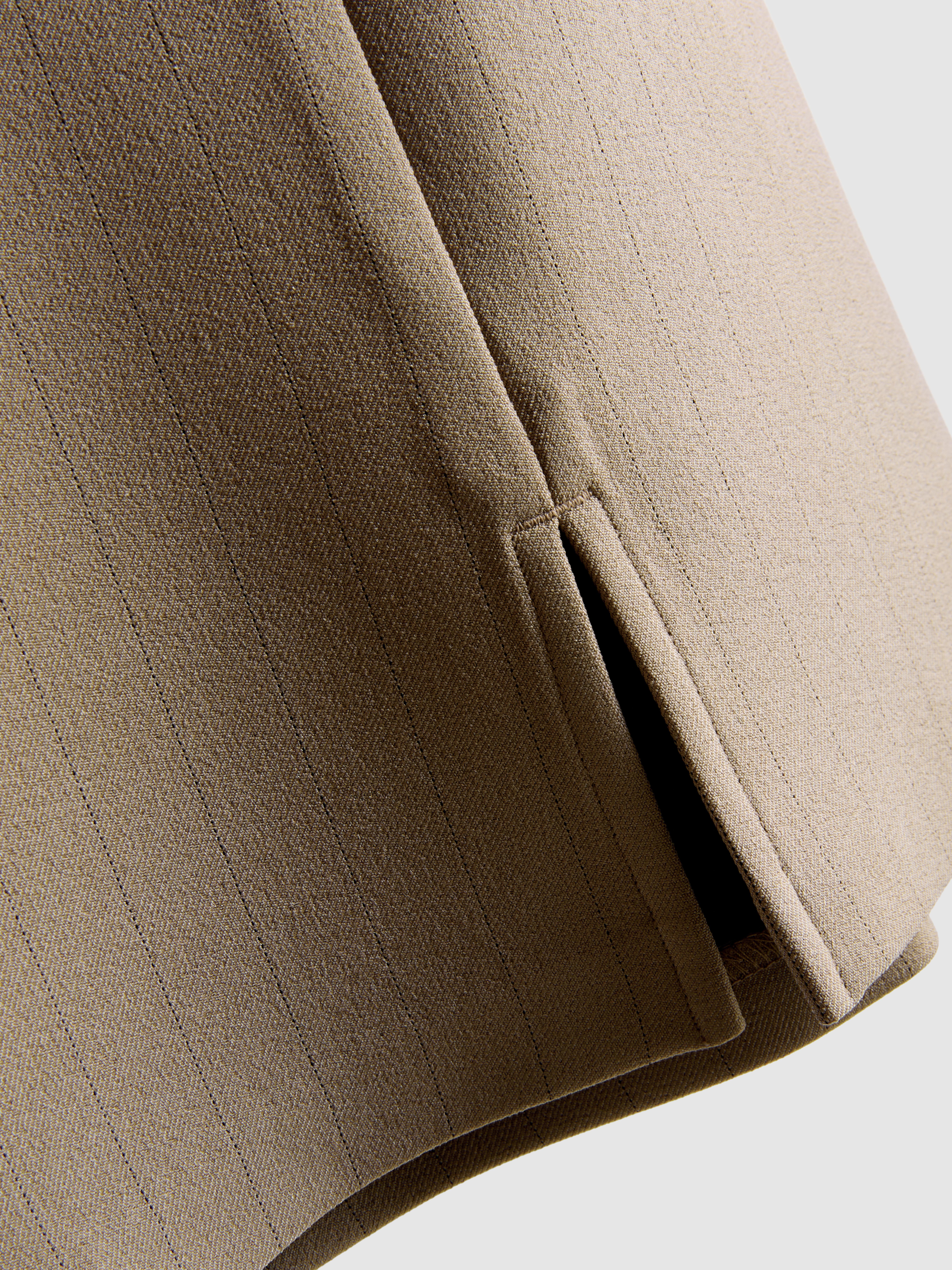 Pinstripe A-Line Mini Skirt