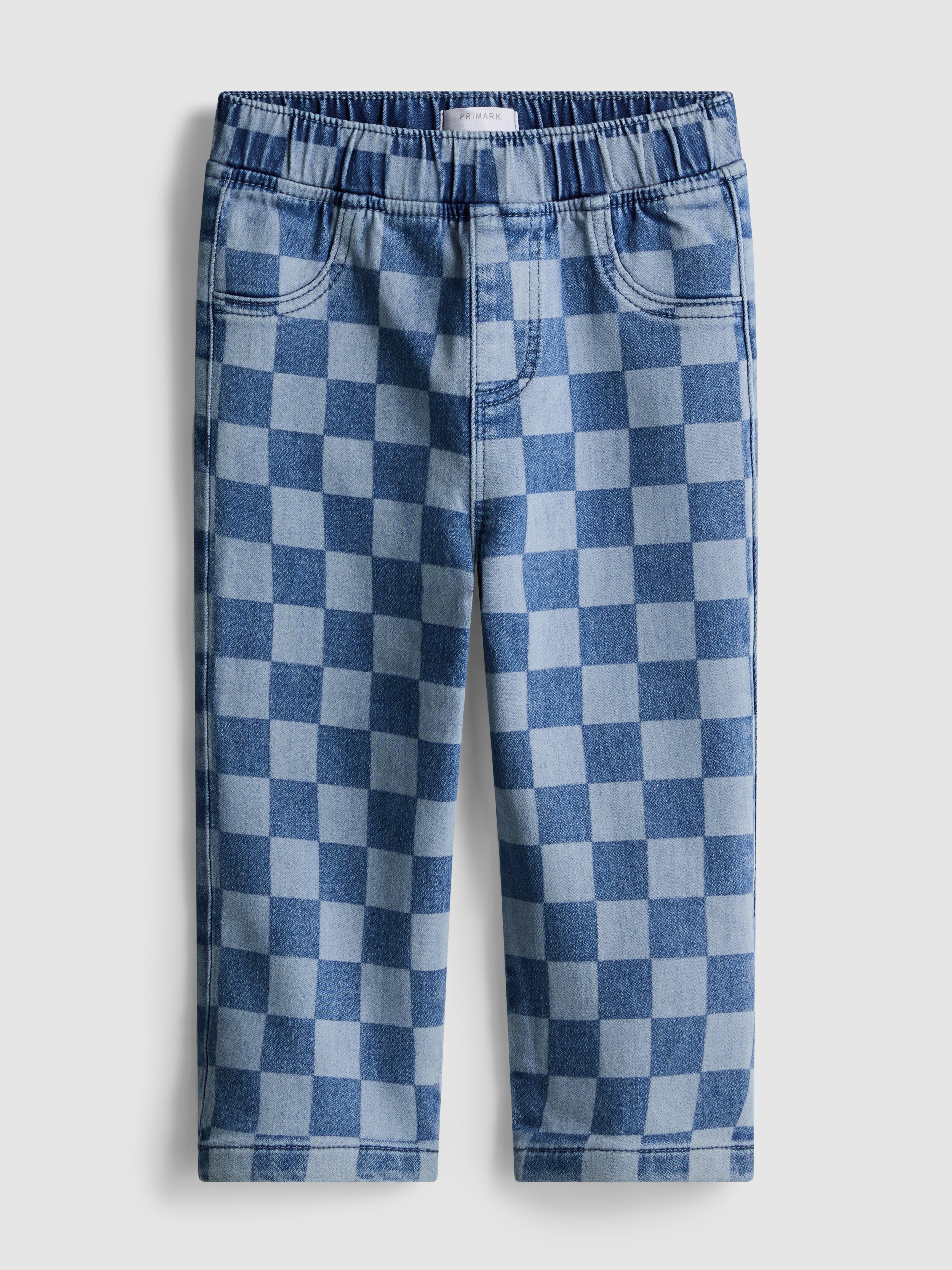 0-36mths | Check Pattern Jeans