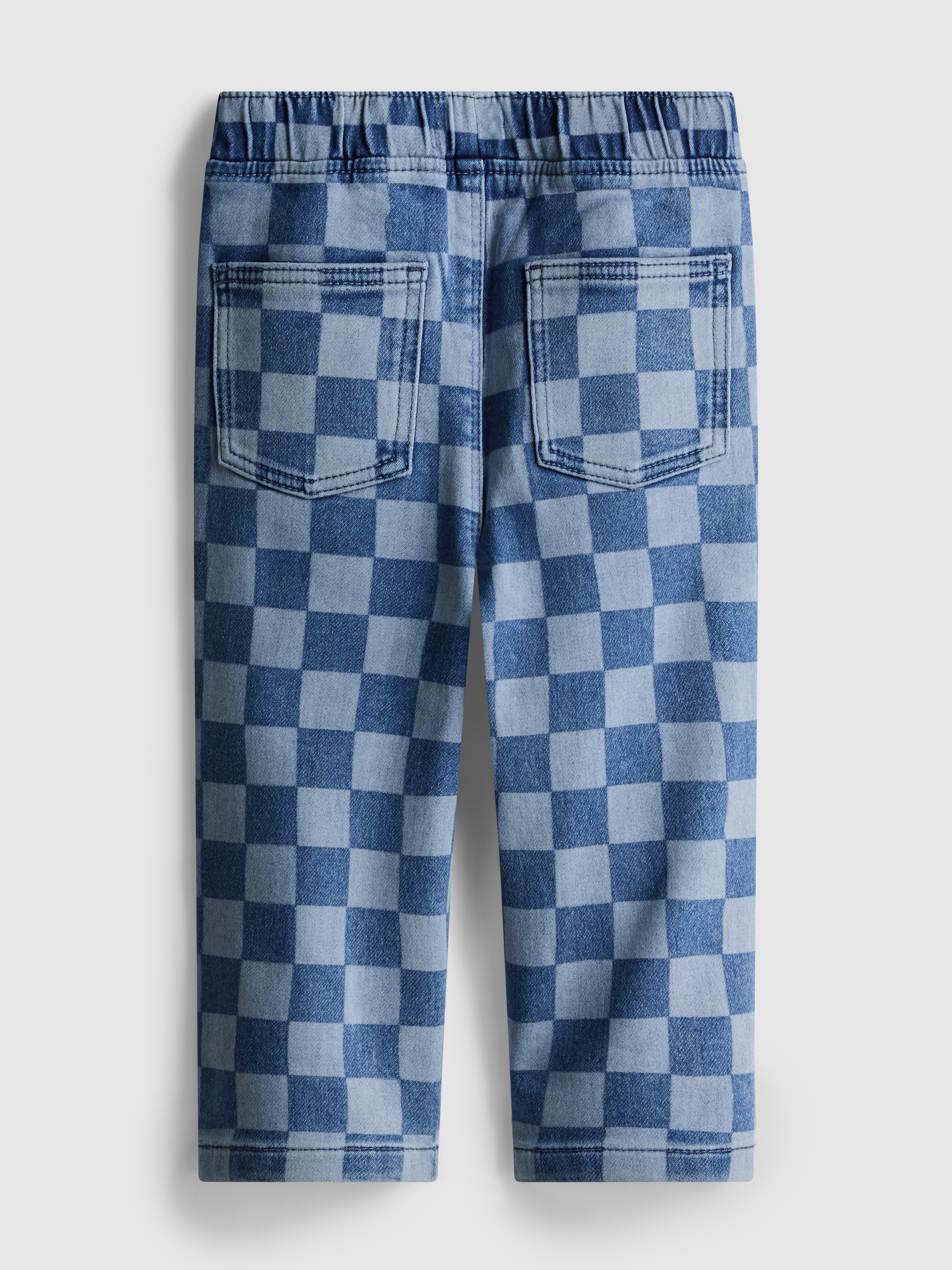 0-36mths | Check Pattern Jeans