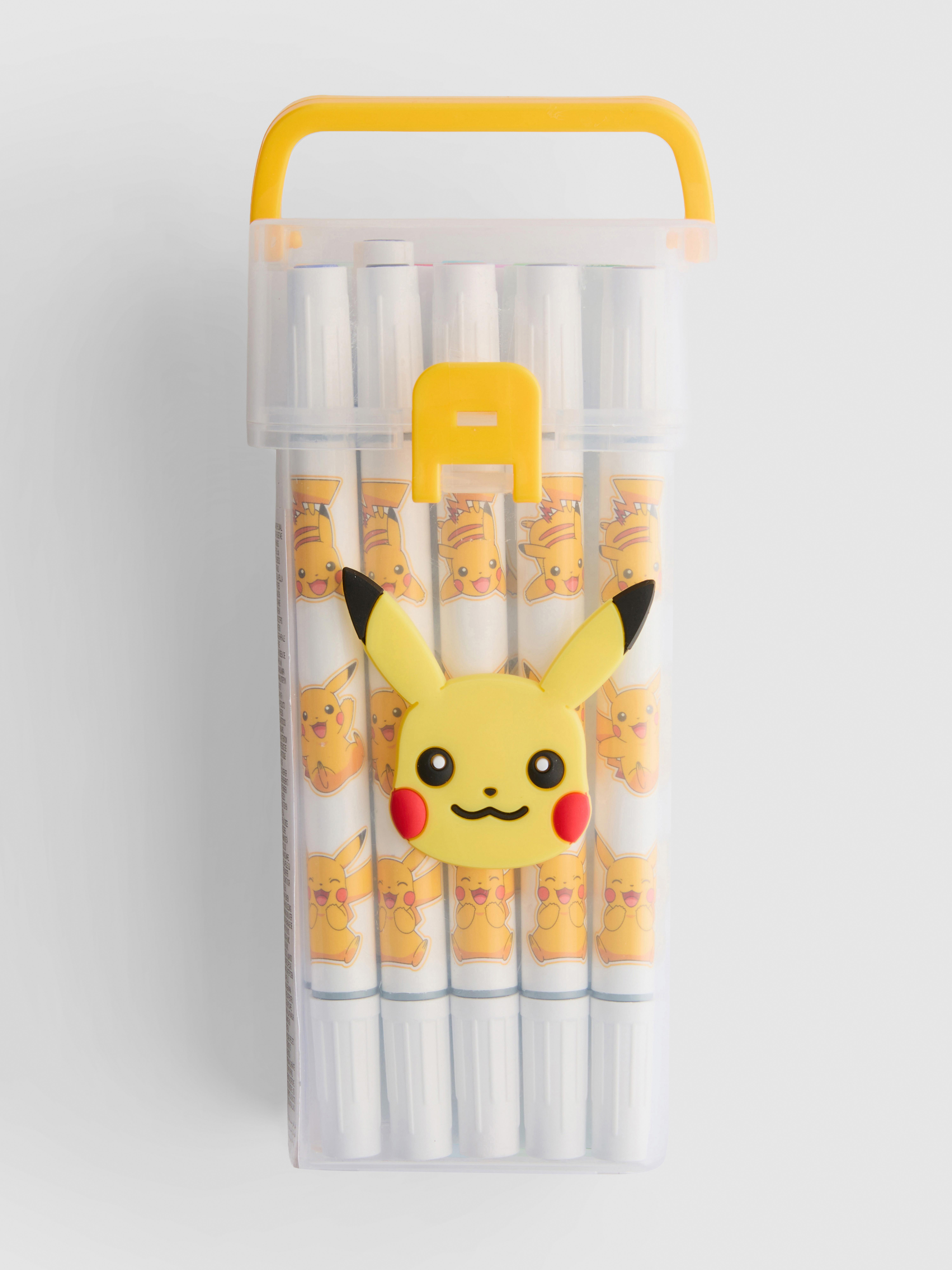 Lot de marqueurs Pokémon Pikachu