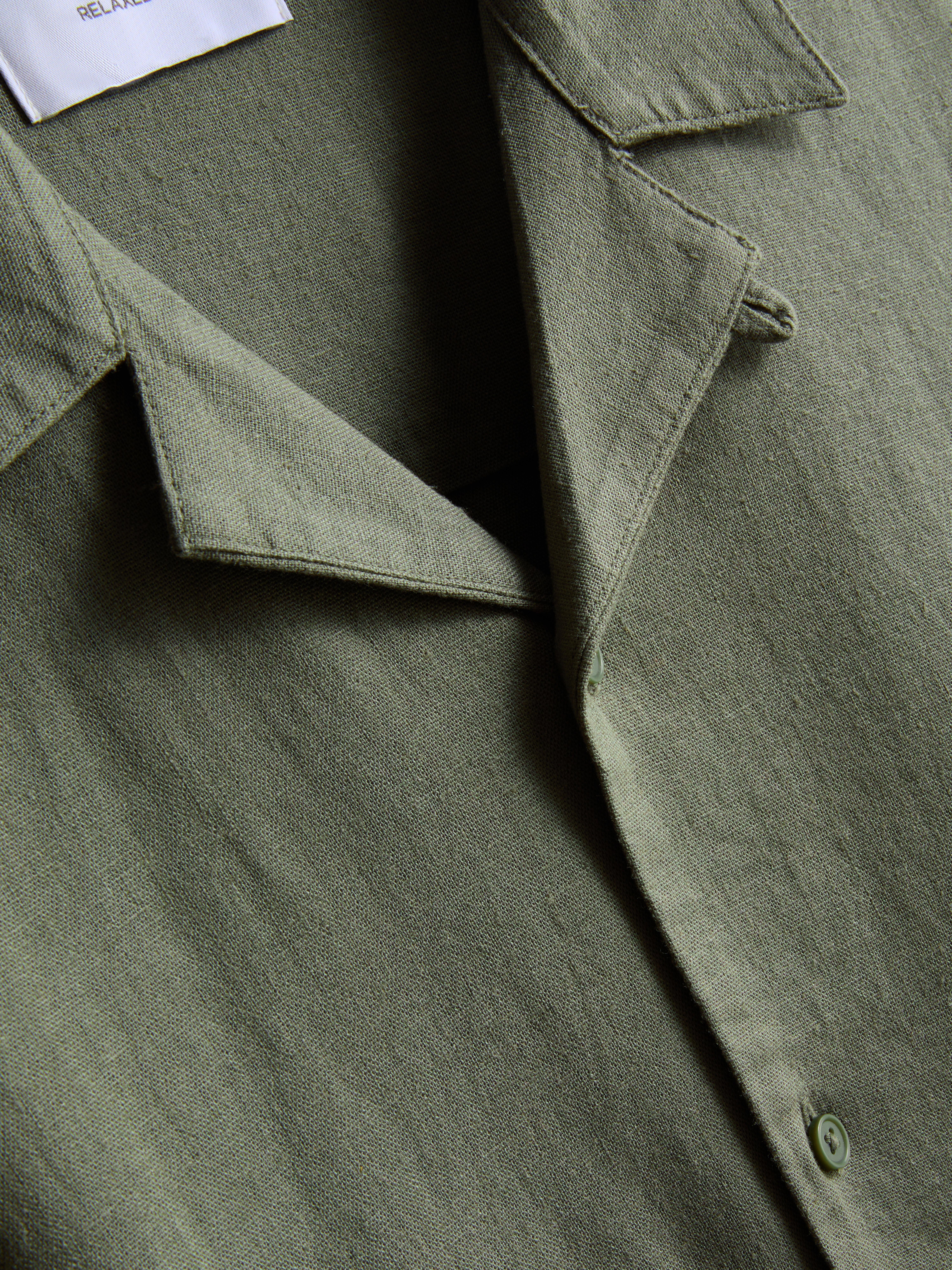 Chemise décontractée en lin mélangé The Edit