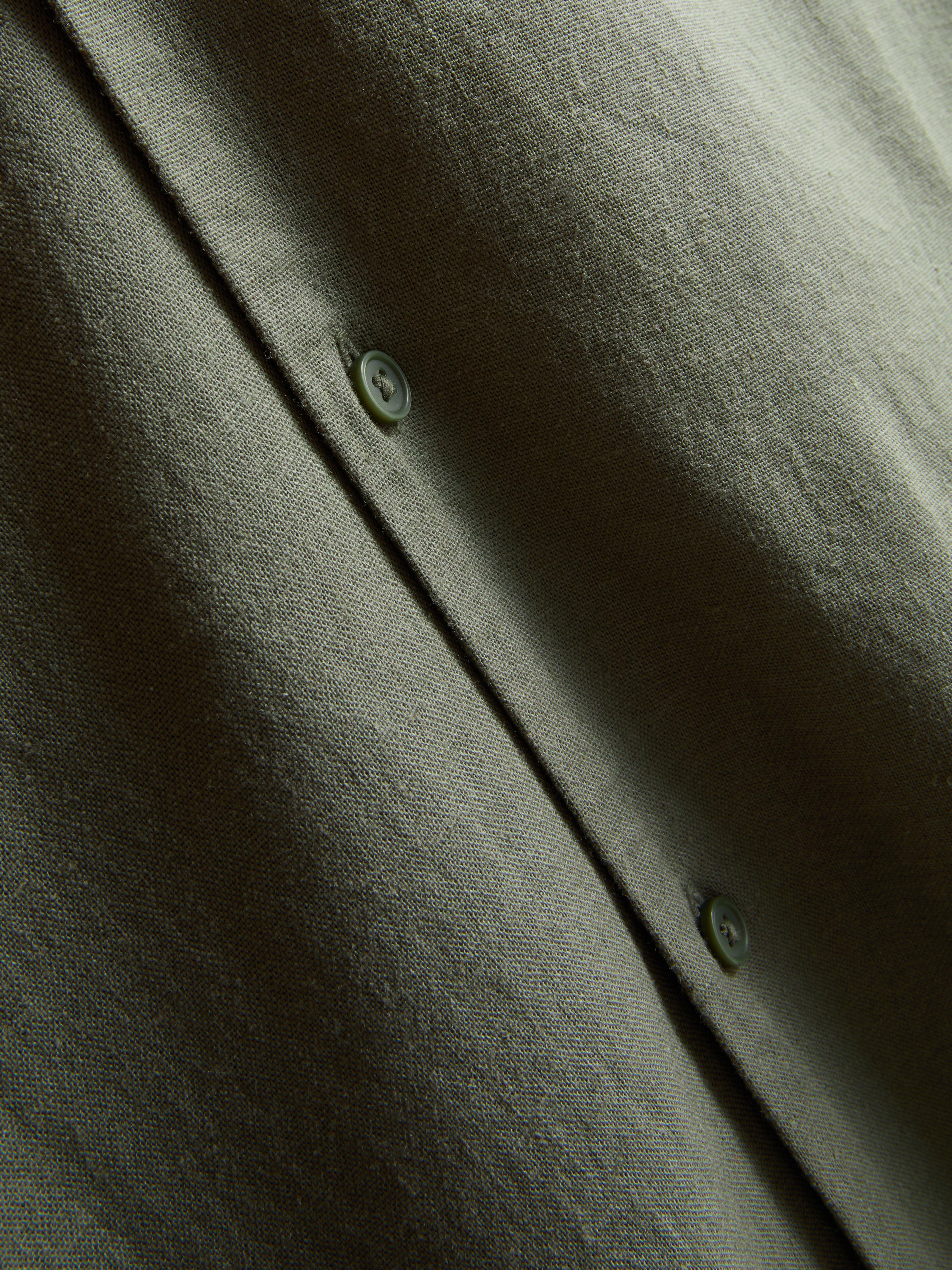 Chemise décontractée en lin mélangé The Edit