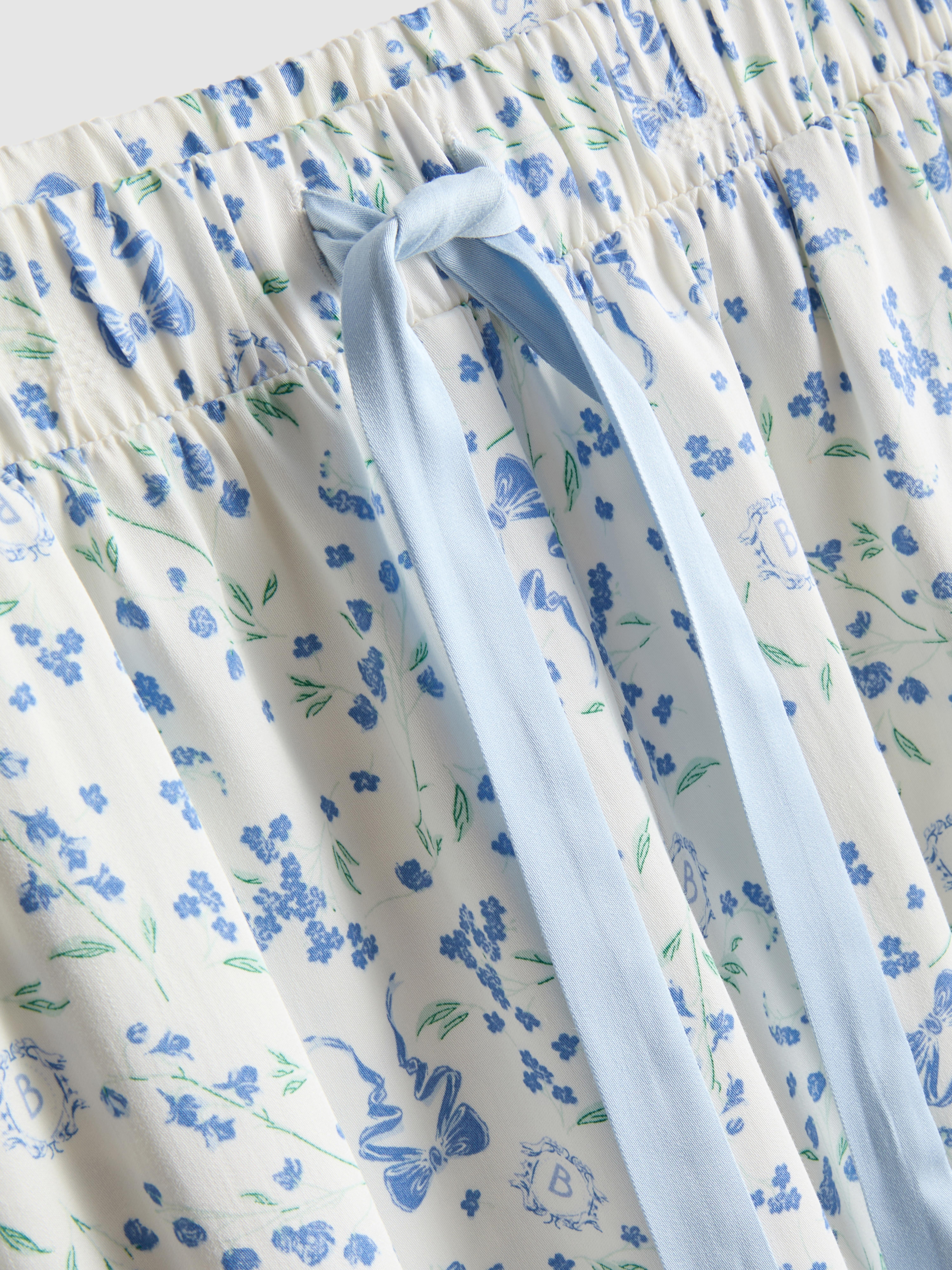 Bridgerton Floral Boyfriend Pajamas