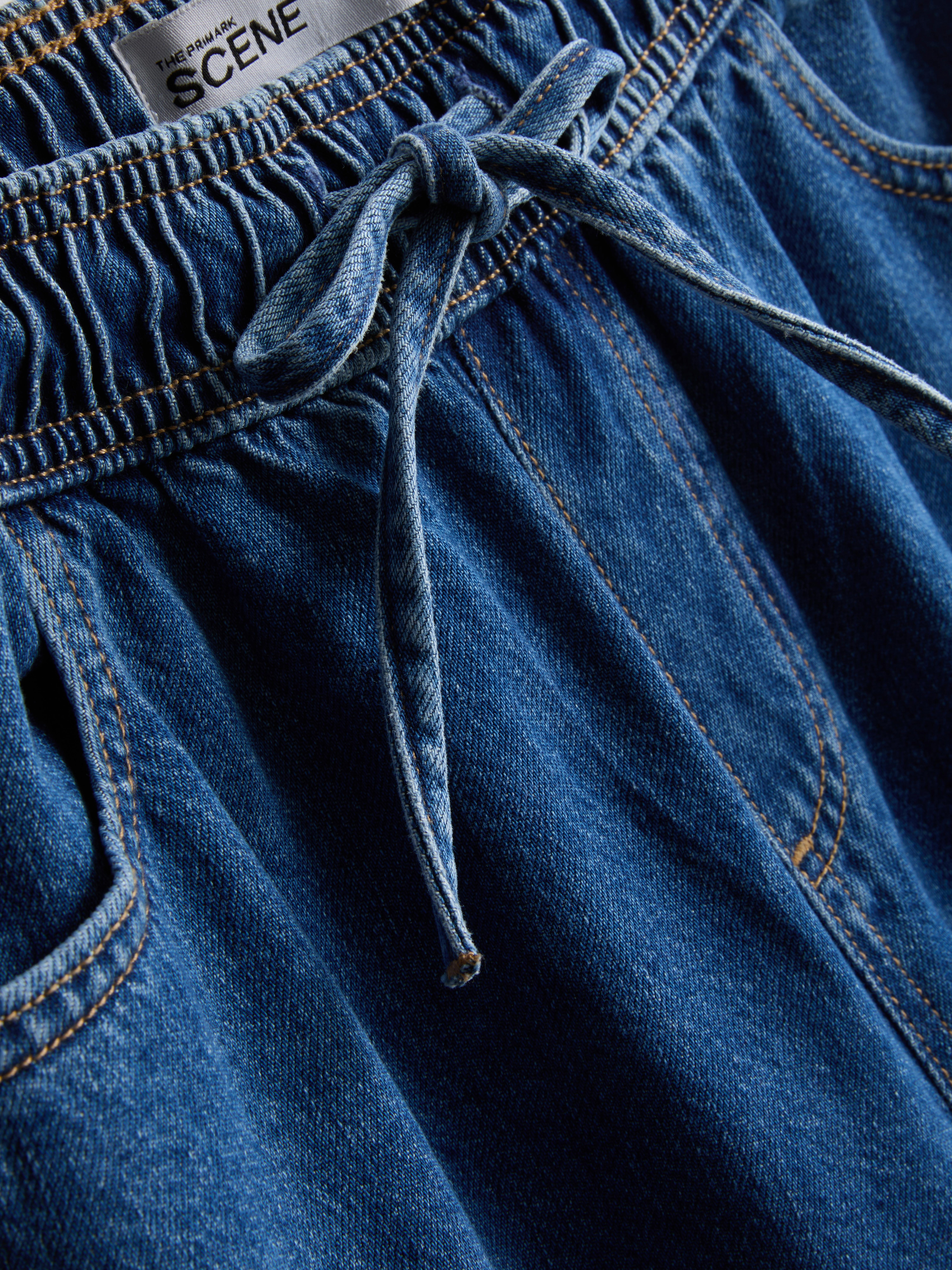 The Primark Scene | Elastic-Waist Wide-Leg Jeans