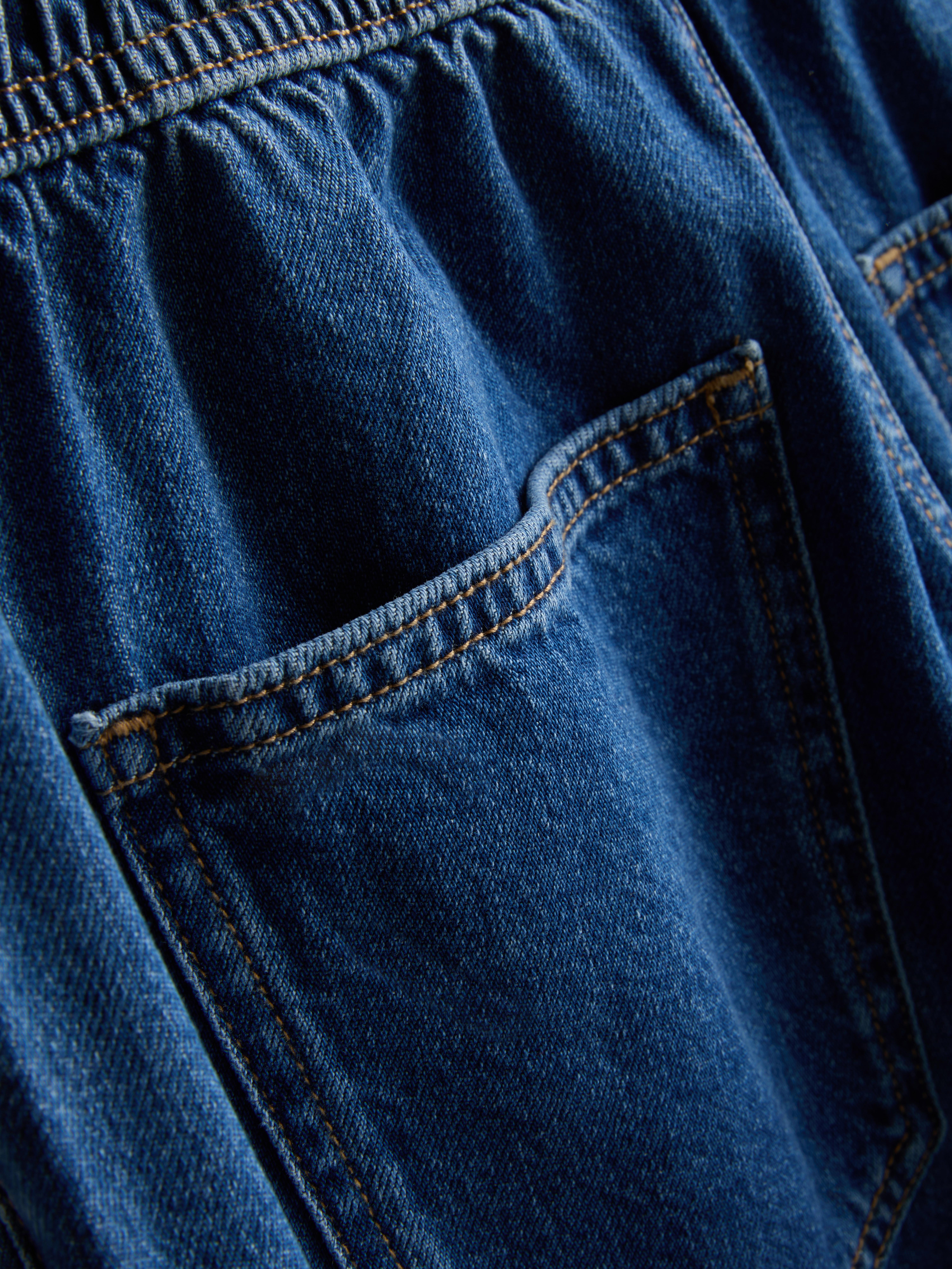 The Primark Scene | Elastic-Waist Wide-Leg Jeans