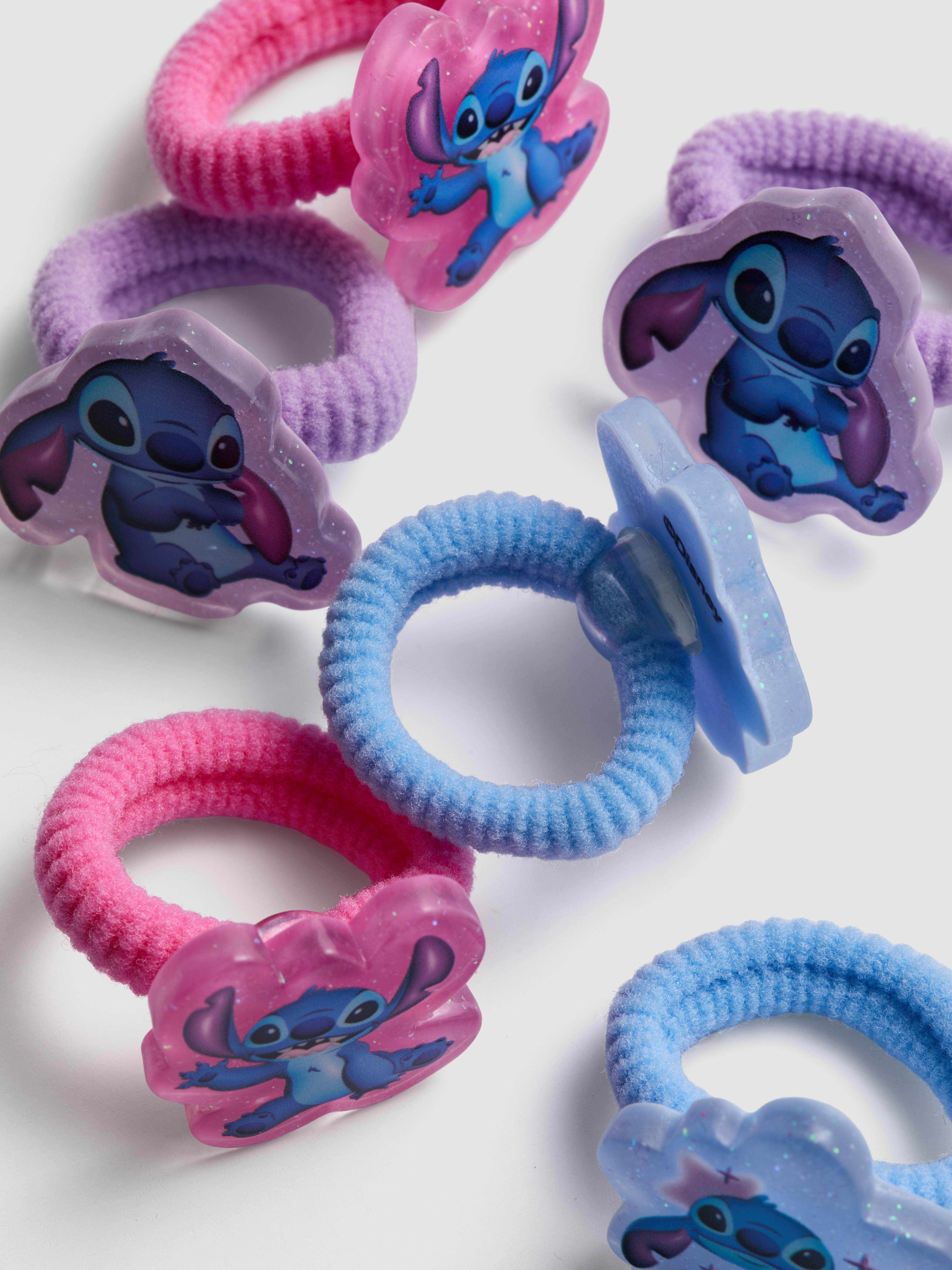 Girls Multi 6-Pack Disney’s Stitch Ponytail Holders