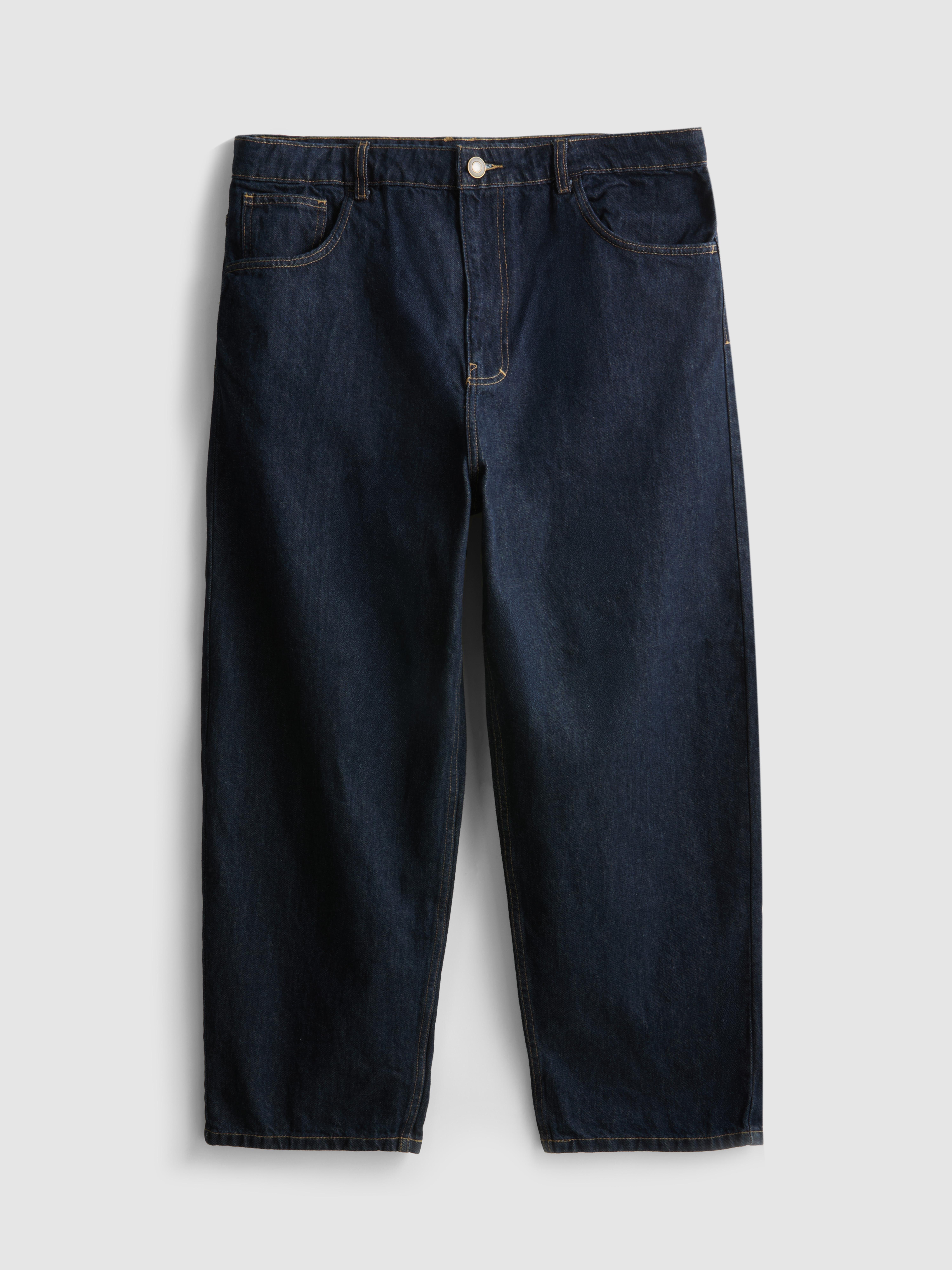 Mid-Rise Baggy Jeans