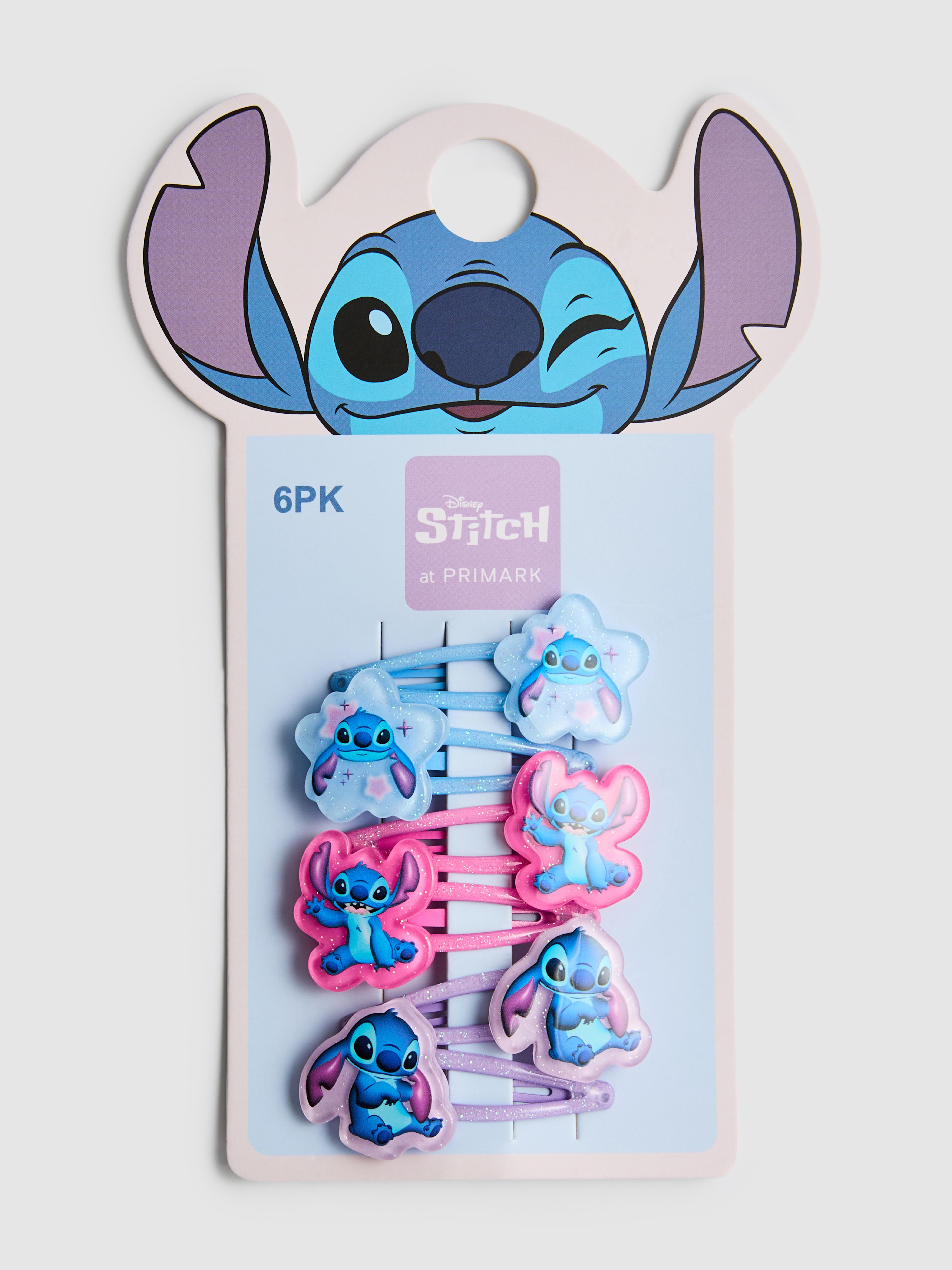 6pk Disney’s Stitch Snap Hair Clips