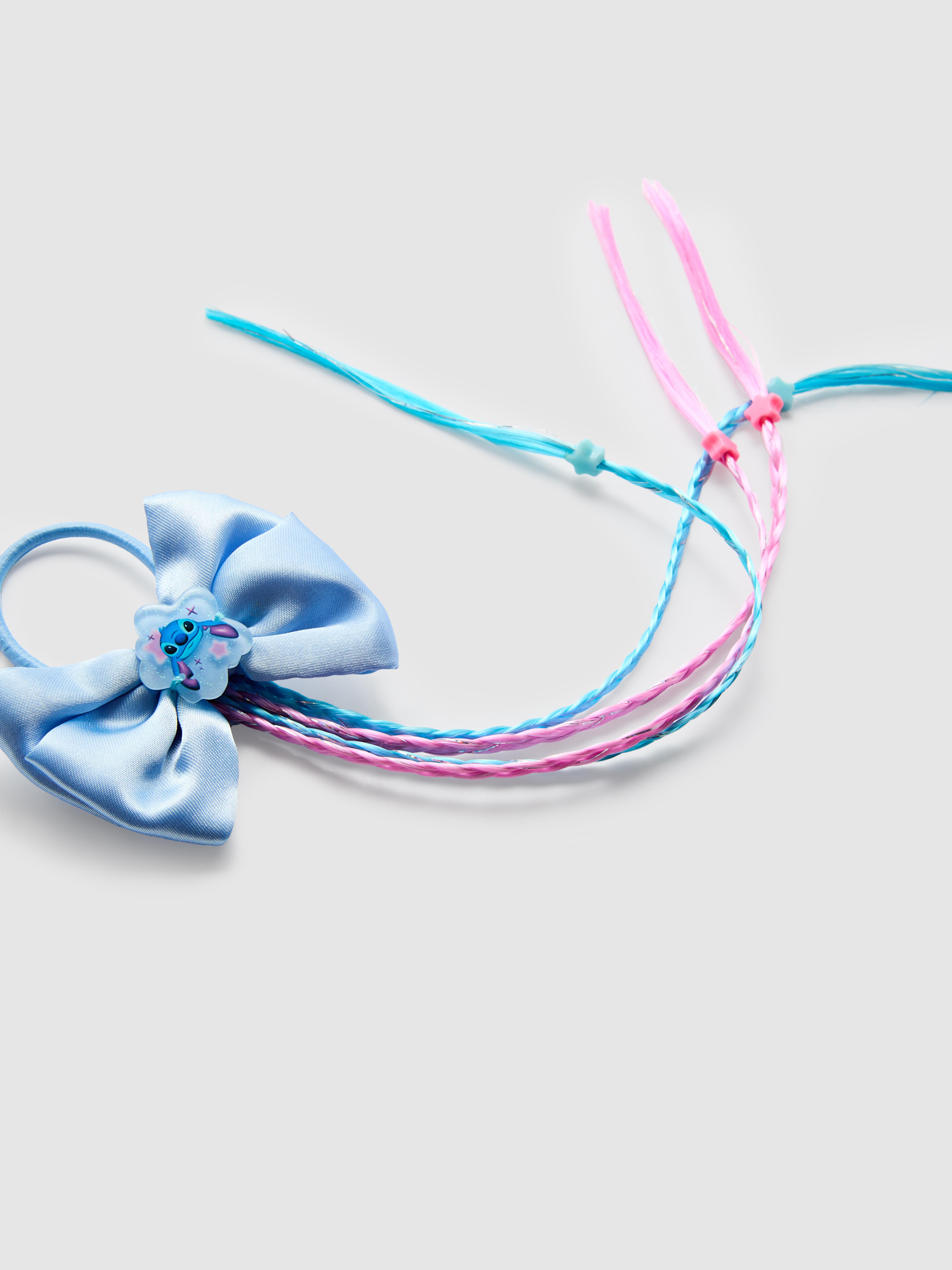 Girls Multi Disney’s Stitch Bow Braid Hair Tie