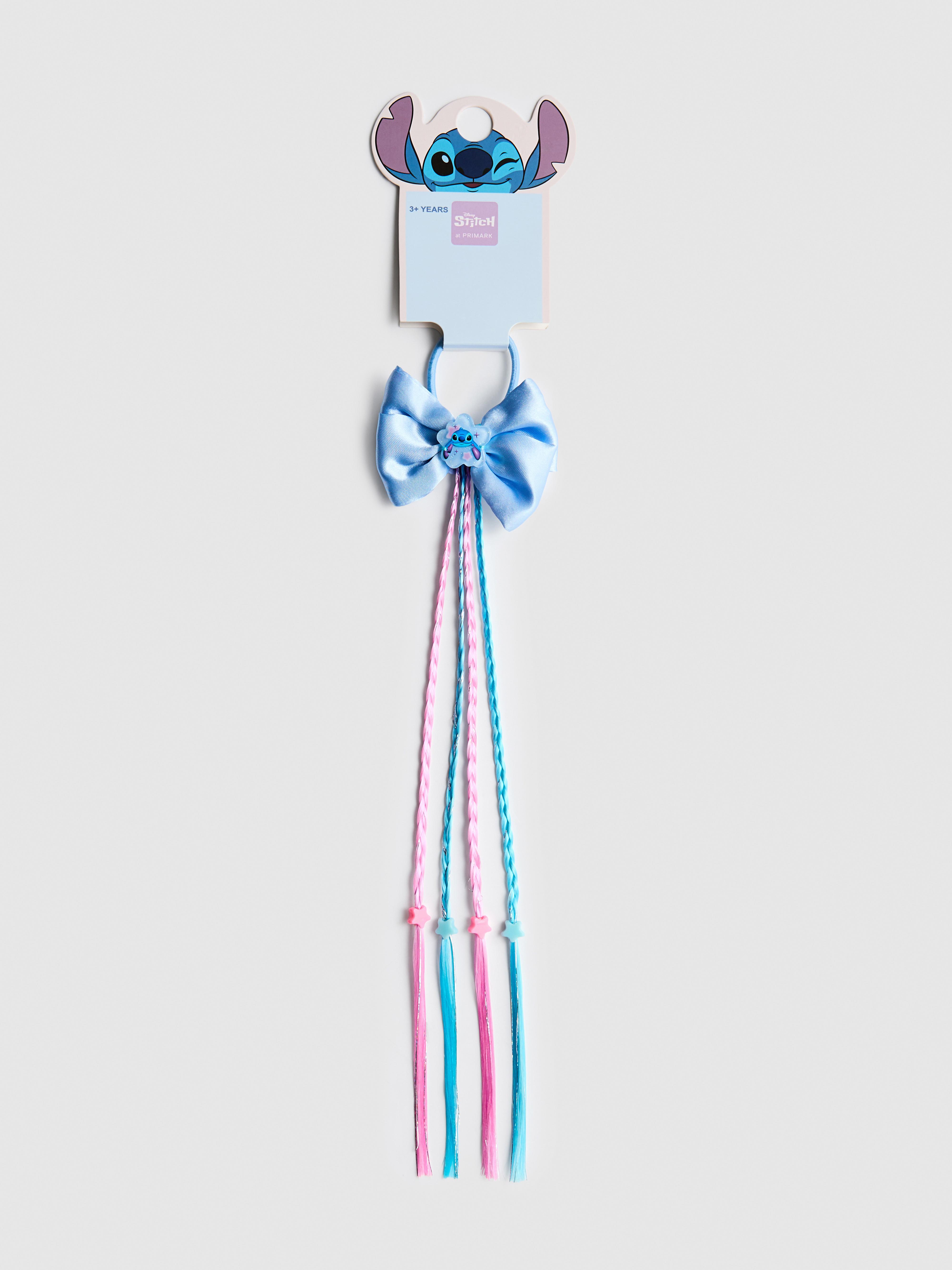 Girls Multi Disney’s Stitch Bow Braid Hair Tie