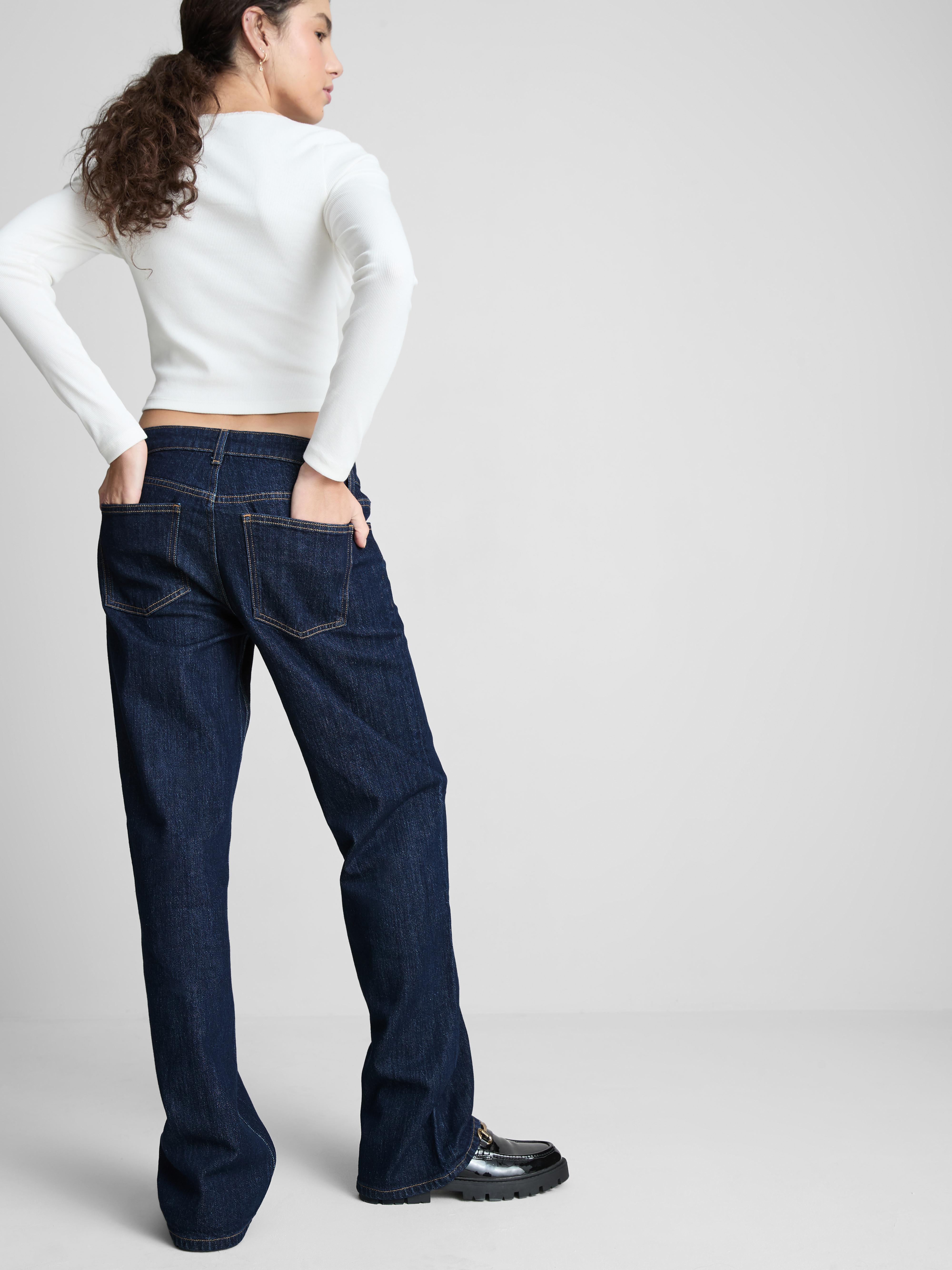 Women's Indigo The Primark Scene | Low-Rise Straight-Leg Jeans