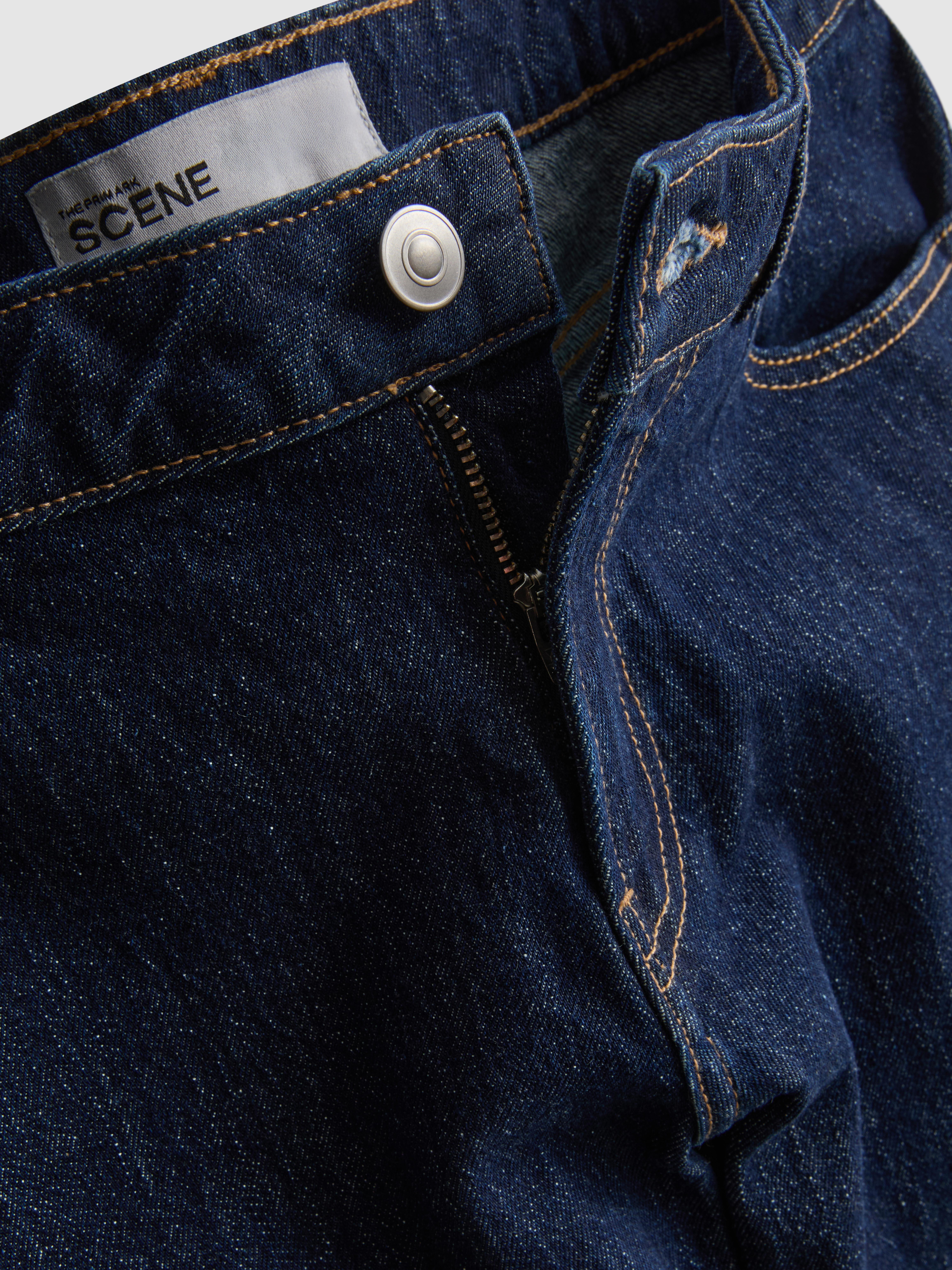 Women's Indigo The Primark Scene | Low-Rise Straight-Leg Jeans