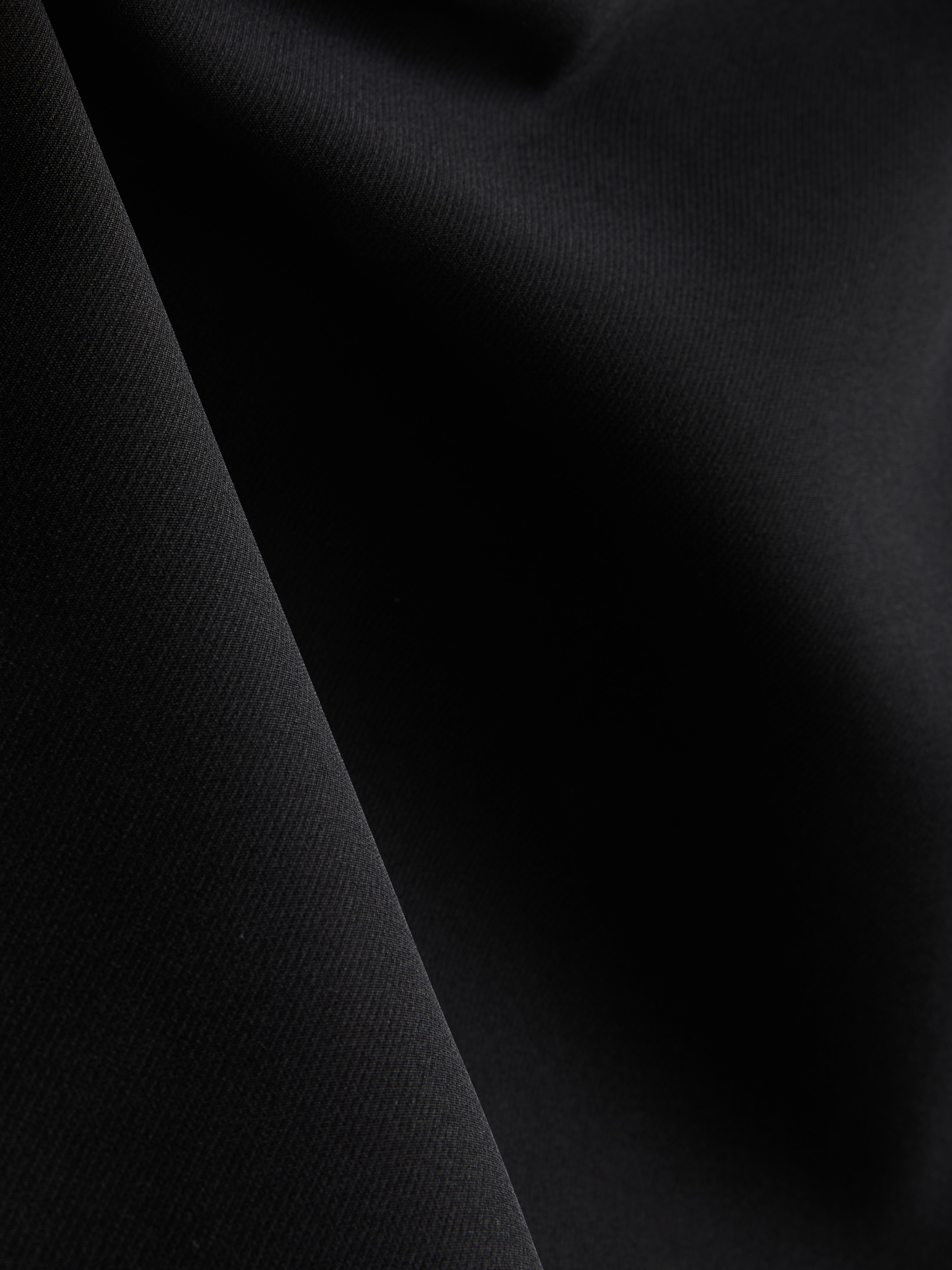 Women's Black Split Hem Mini Skirt