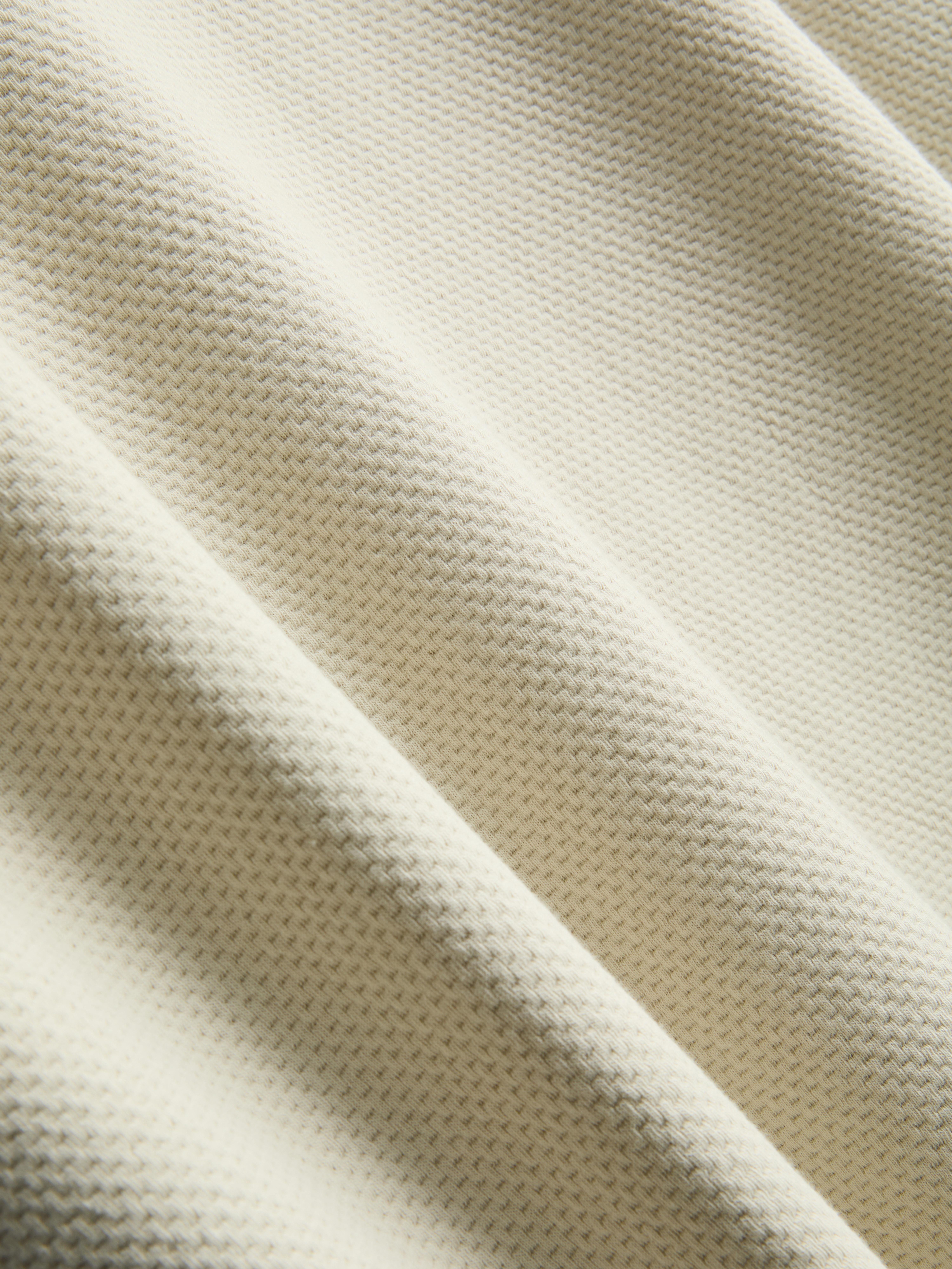 The Edit Short Sleeve Textured T-Shirt