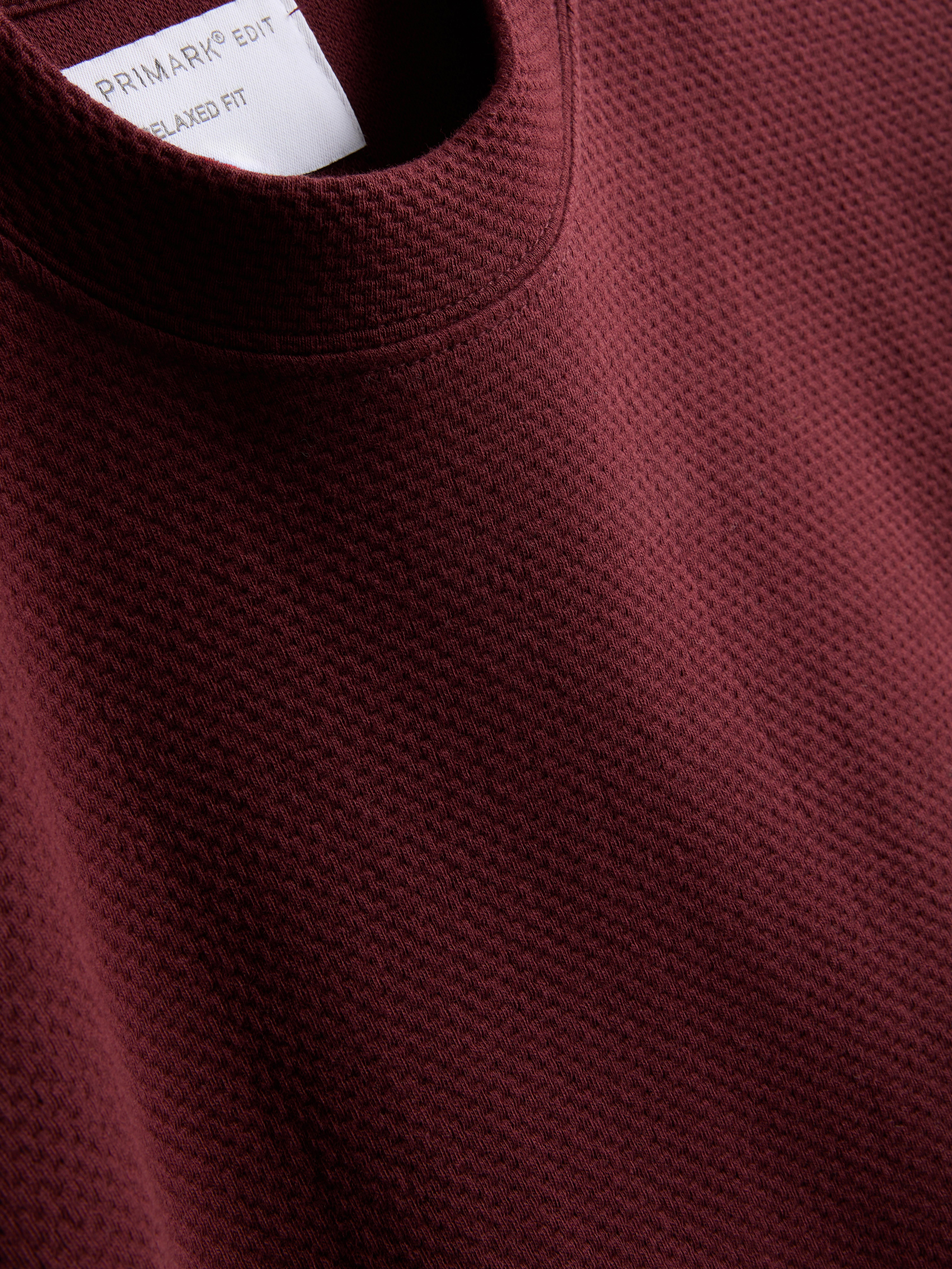 The Edit Textured Cotton T-Shirt