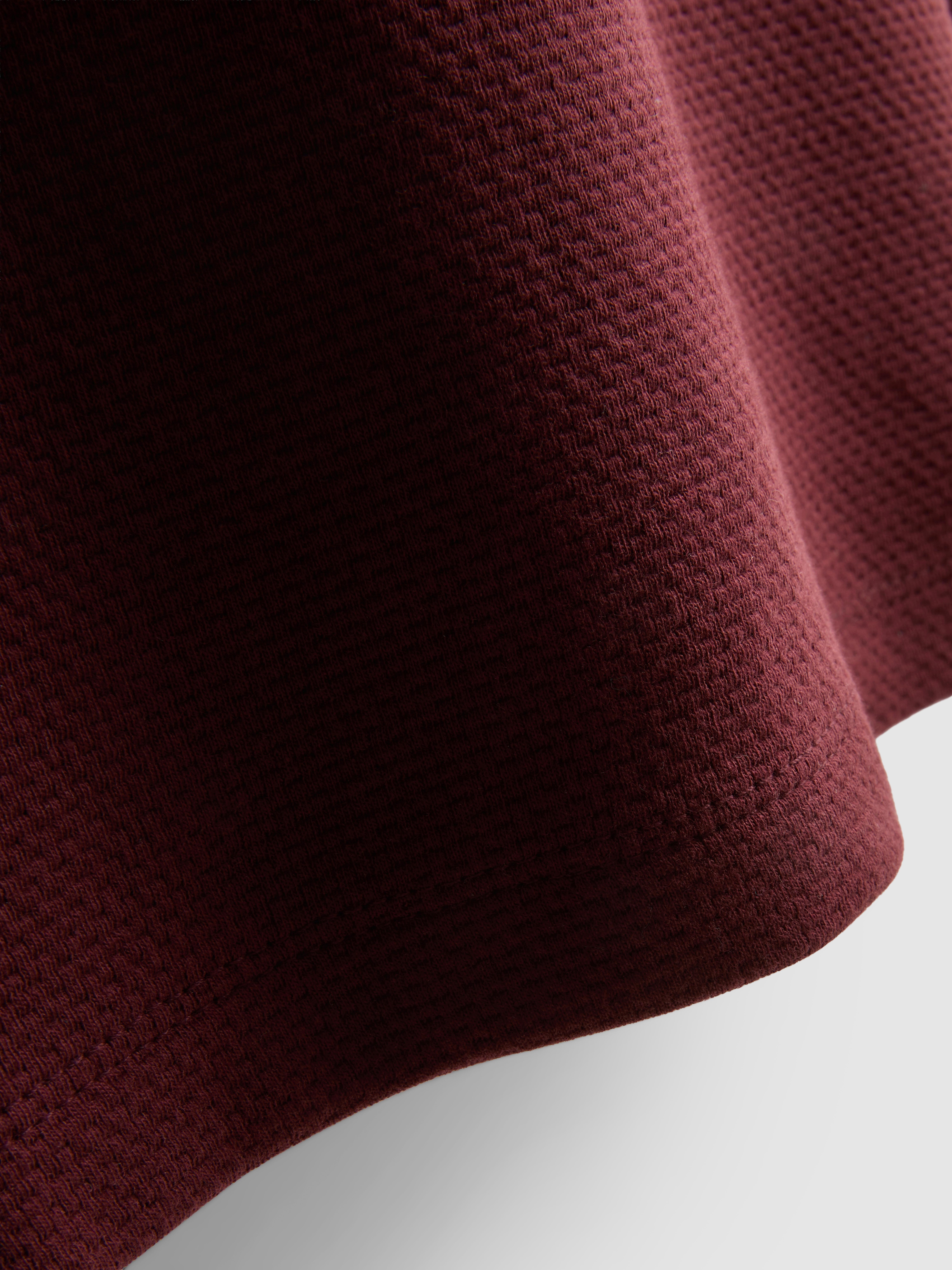 The Edit Textured Cotton T-Shirt