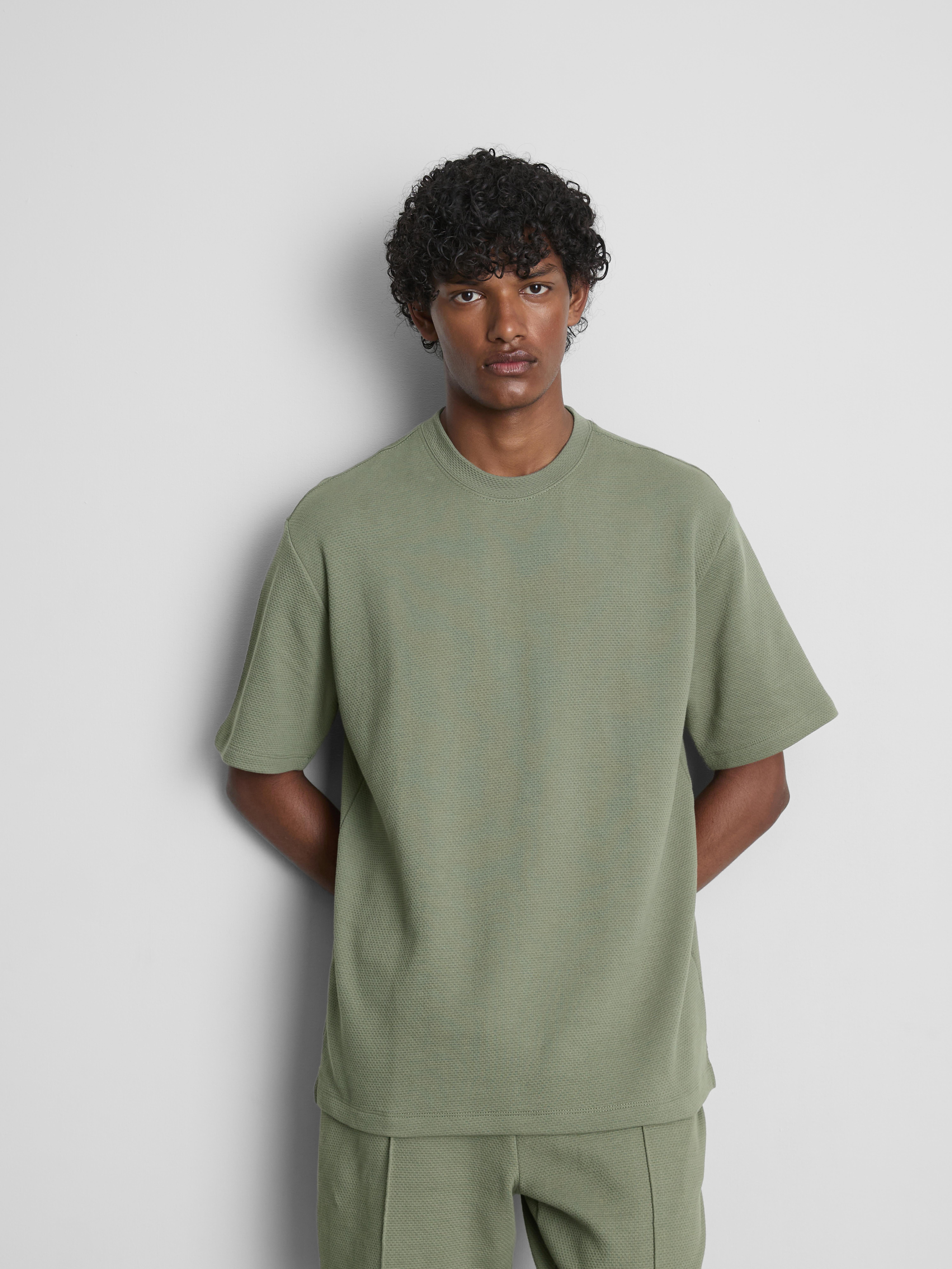 The Edit Textured Cotton T-Shirt