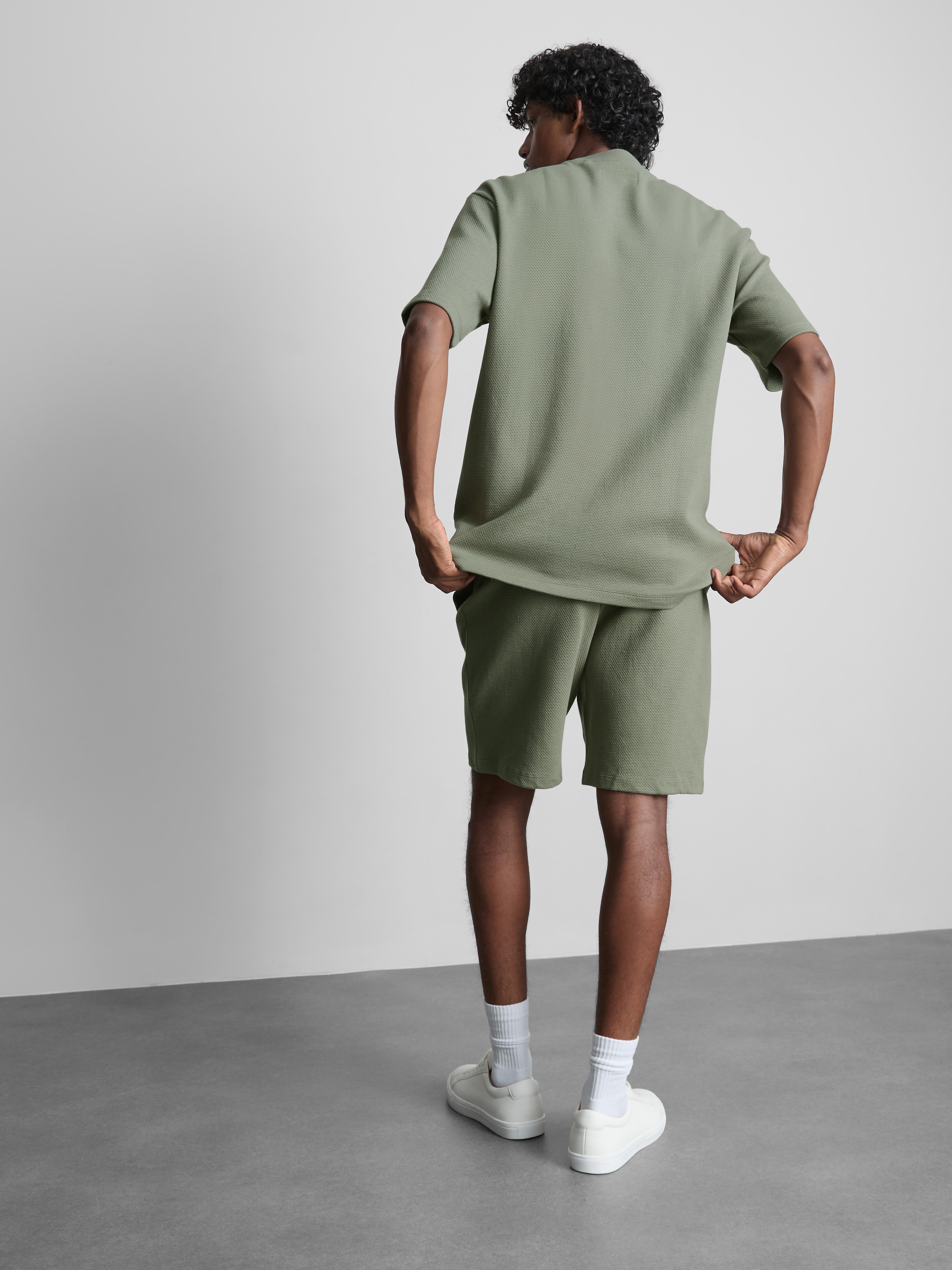 The Edit Textured Cotton T-Shirt