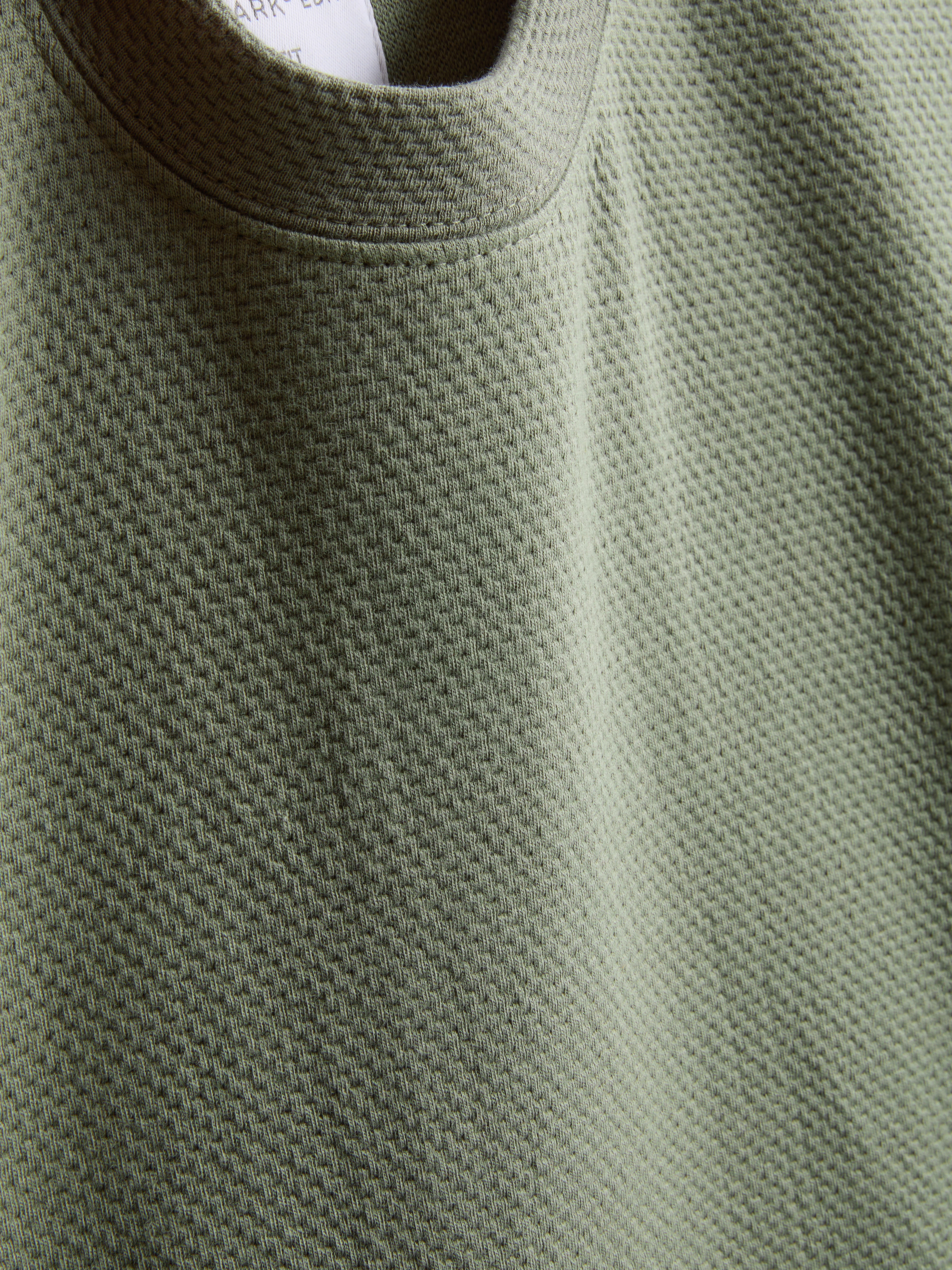 The Edit Textured Cotton T-Shirt