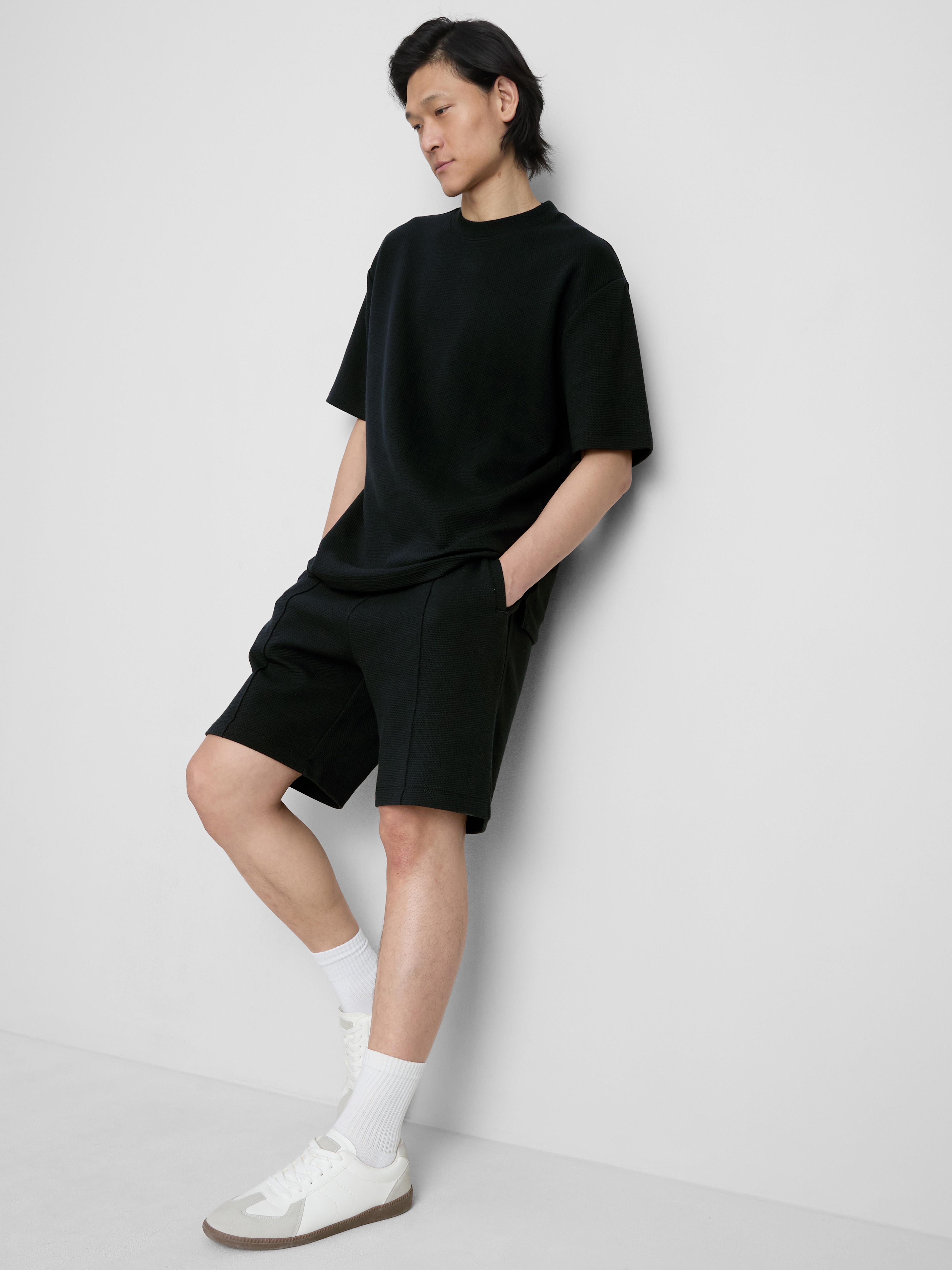 The Edit Textured Cotton T-Shirt