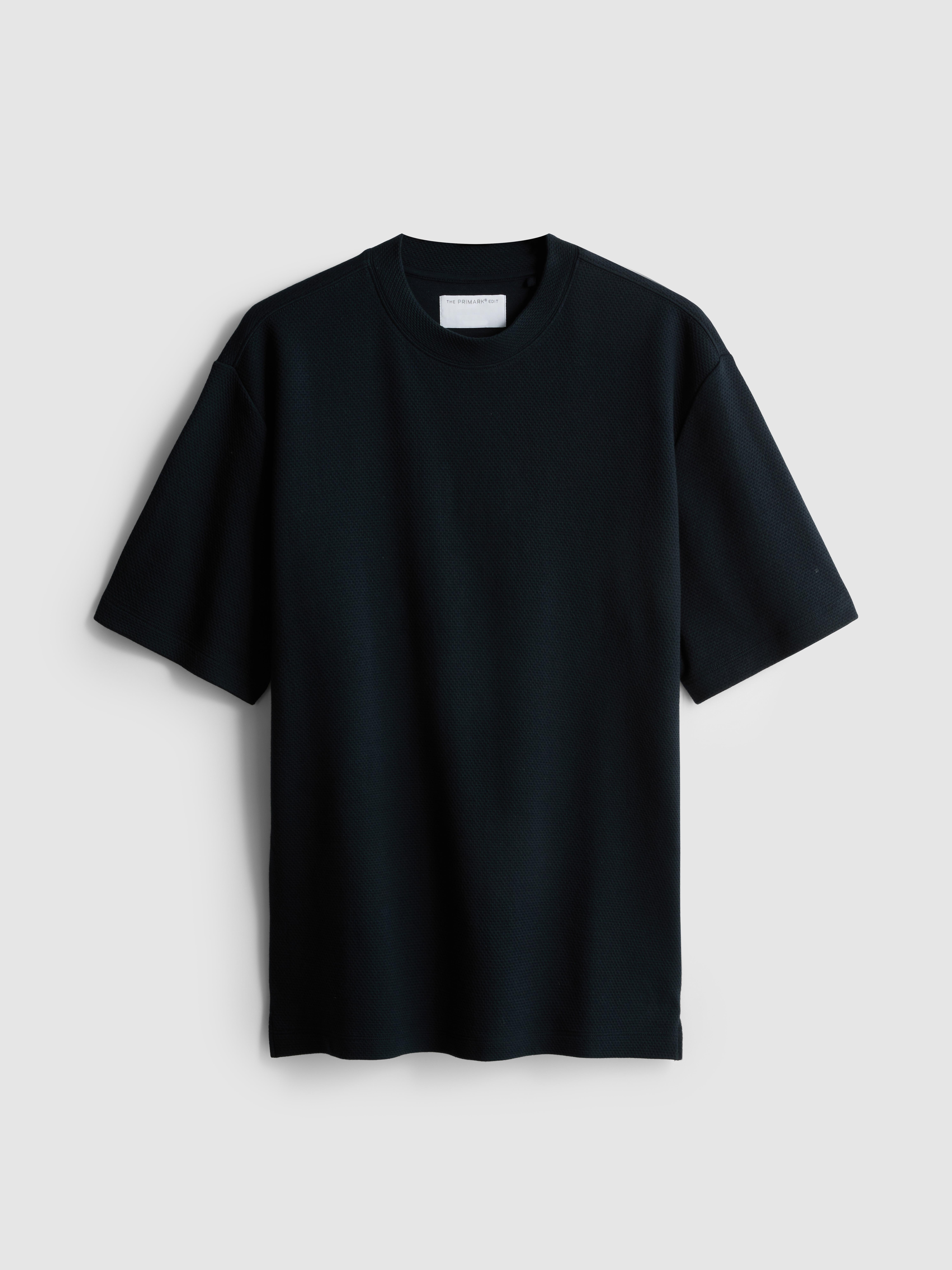 The Edit Textured Cotton T-Shirt