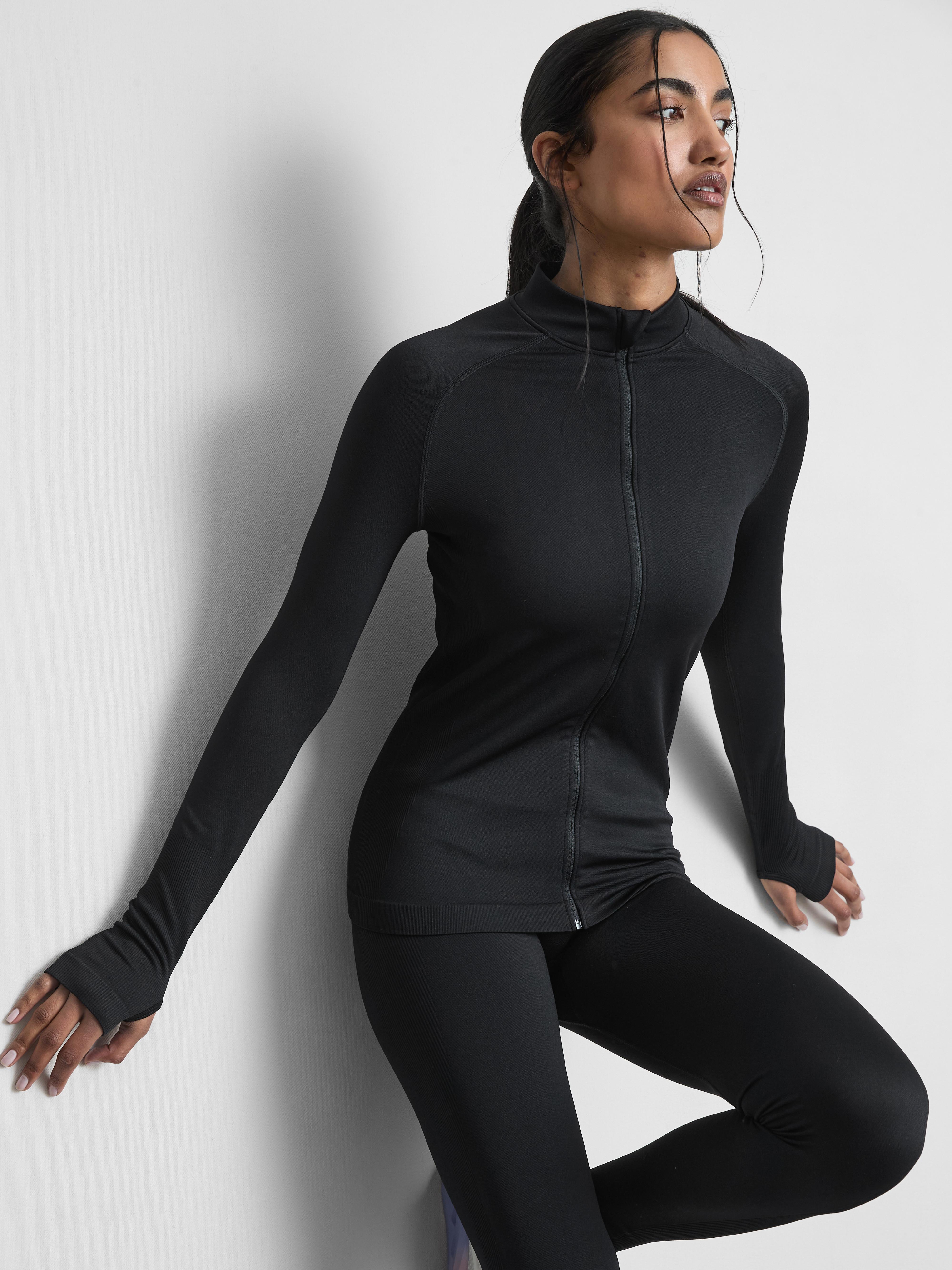 Seamless Active Zip-Up Jacket