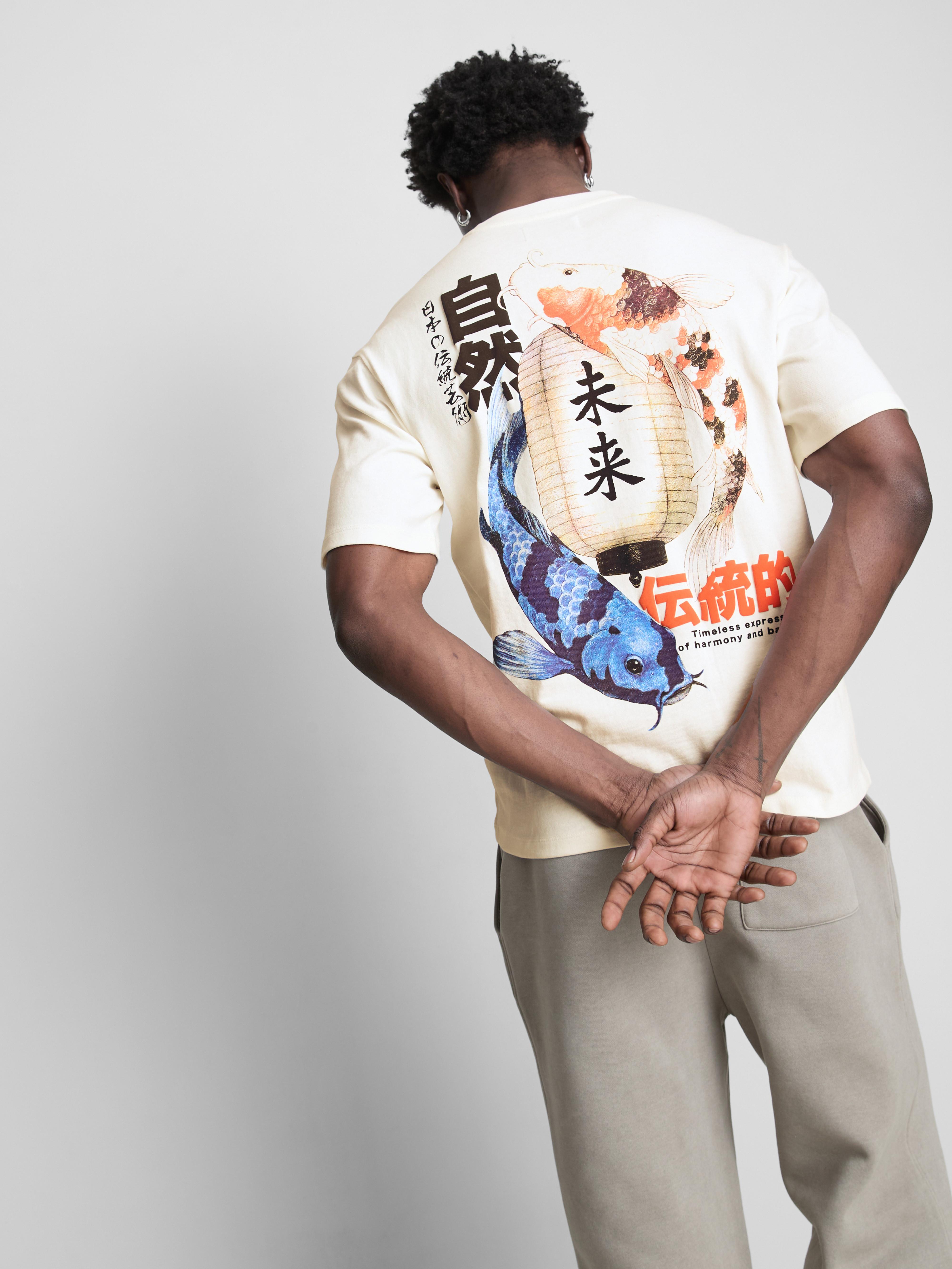 Short Sleeve Koi T-Shirt