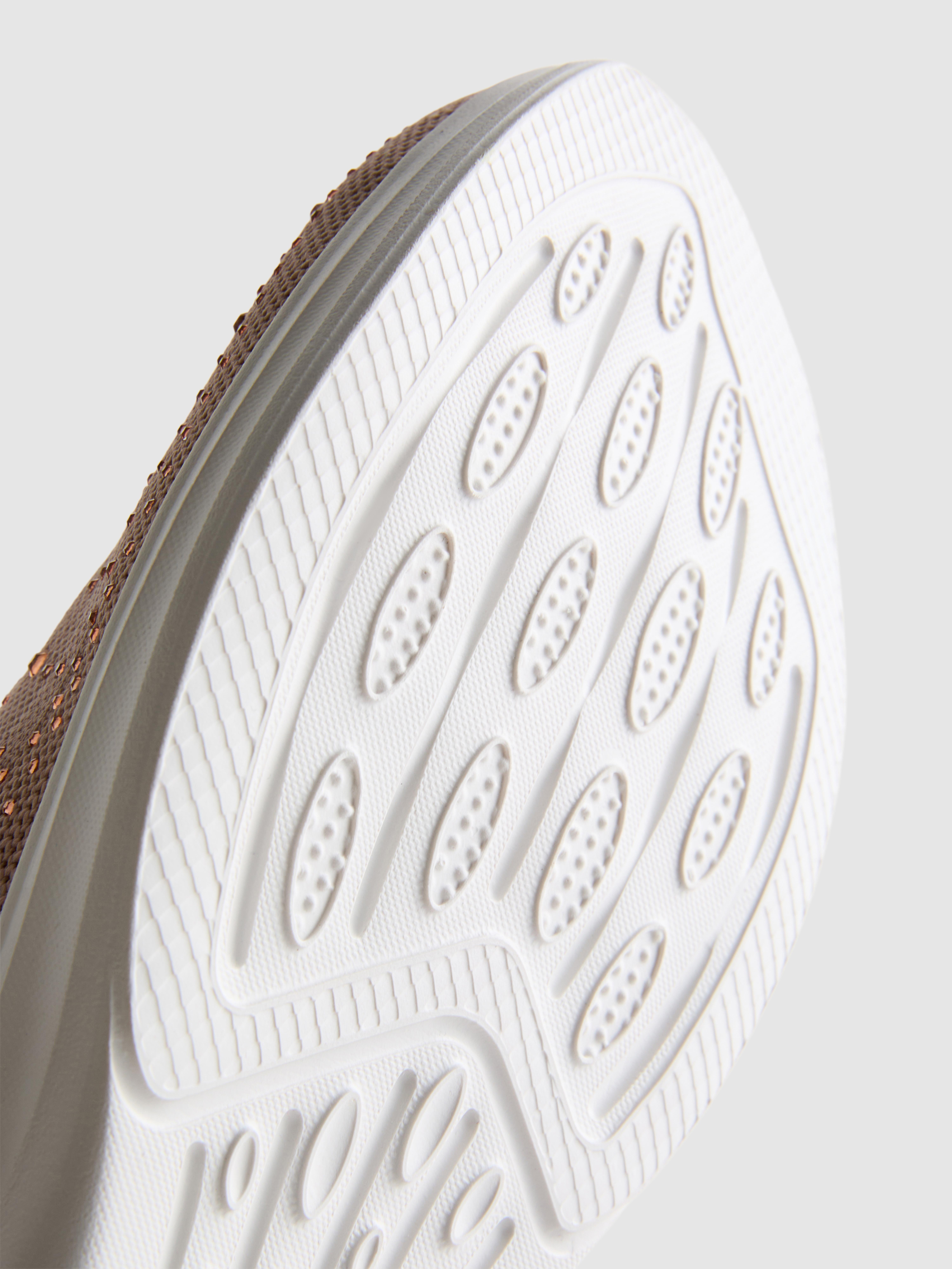 Baskets sans lacets à strass