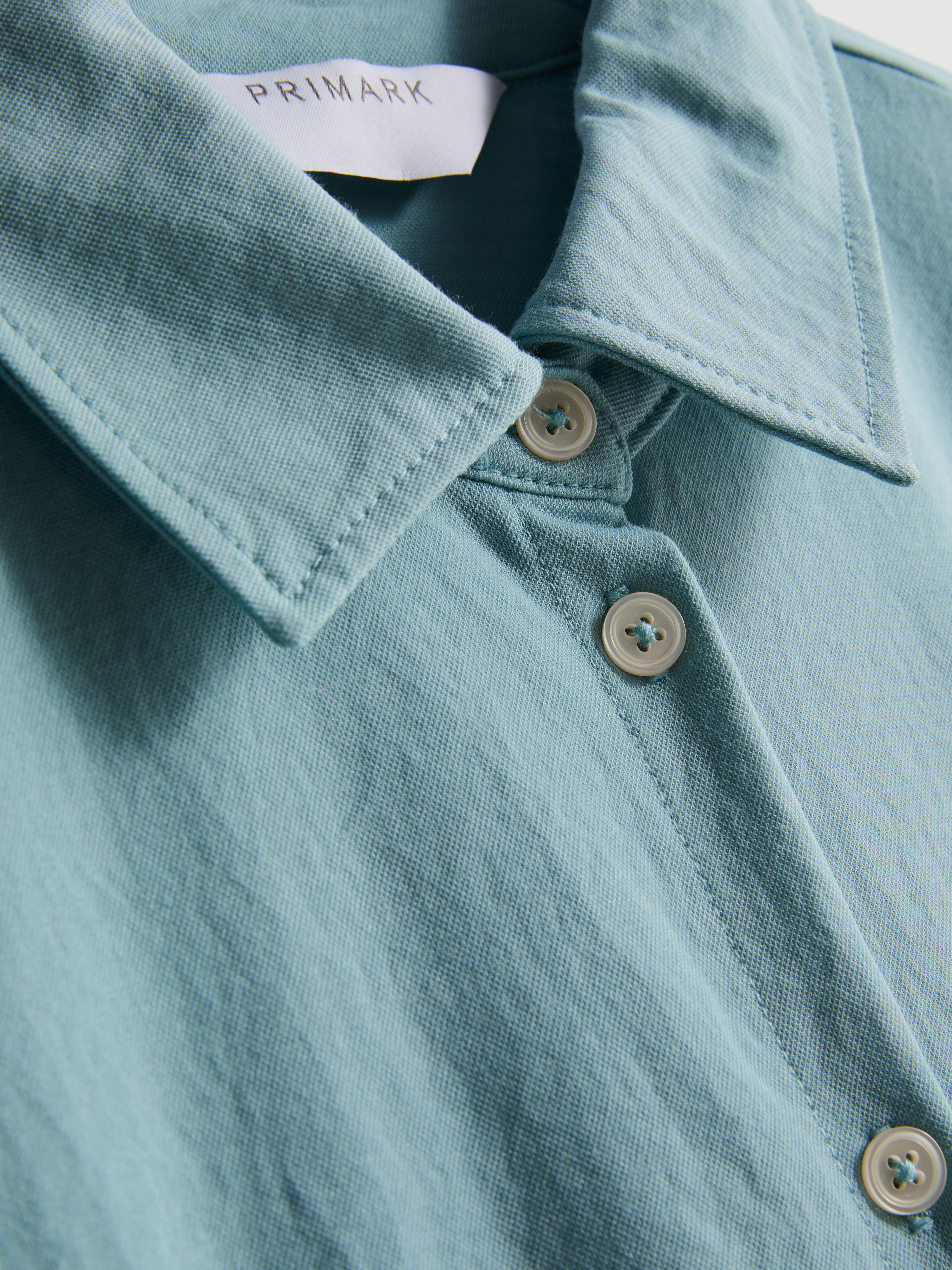 Short-Sleeve Tiered Mini Dress