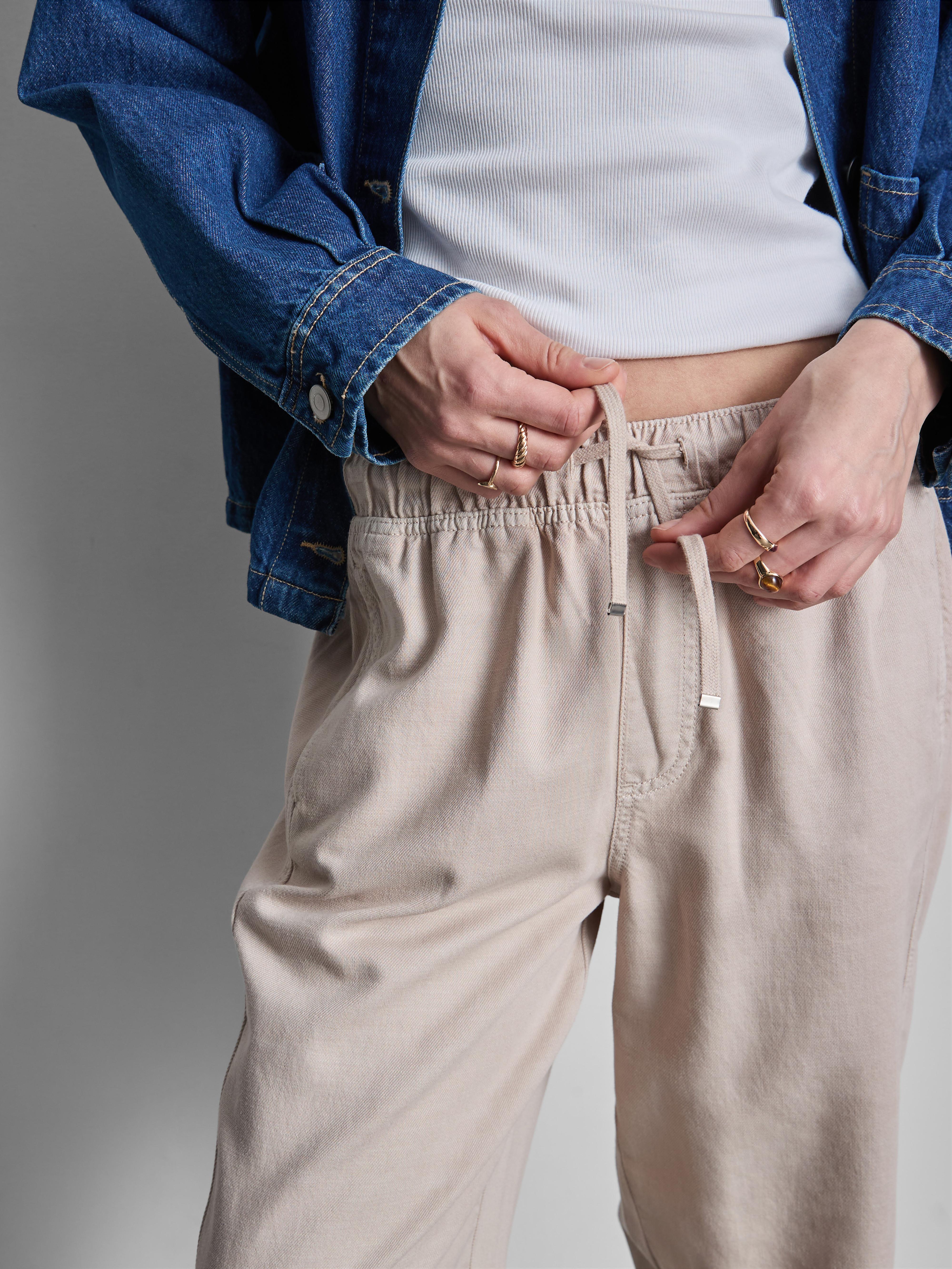 Cotton Blend Casual Joggers