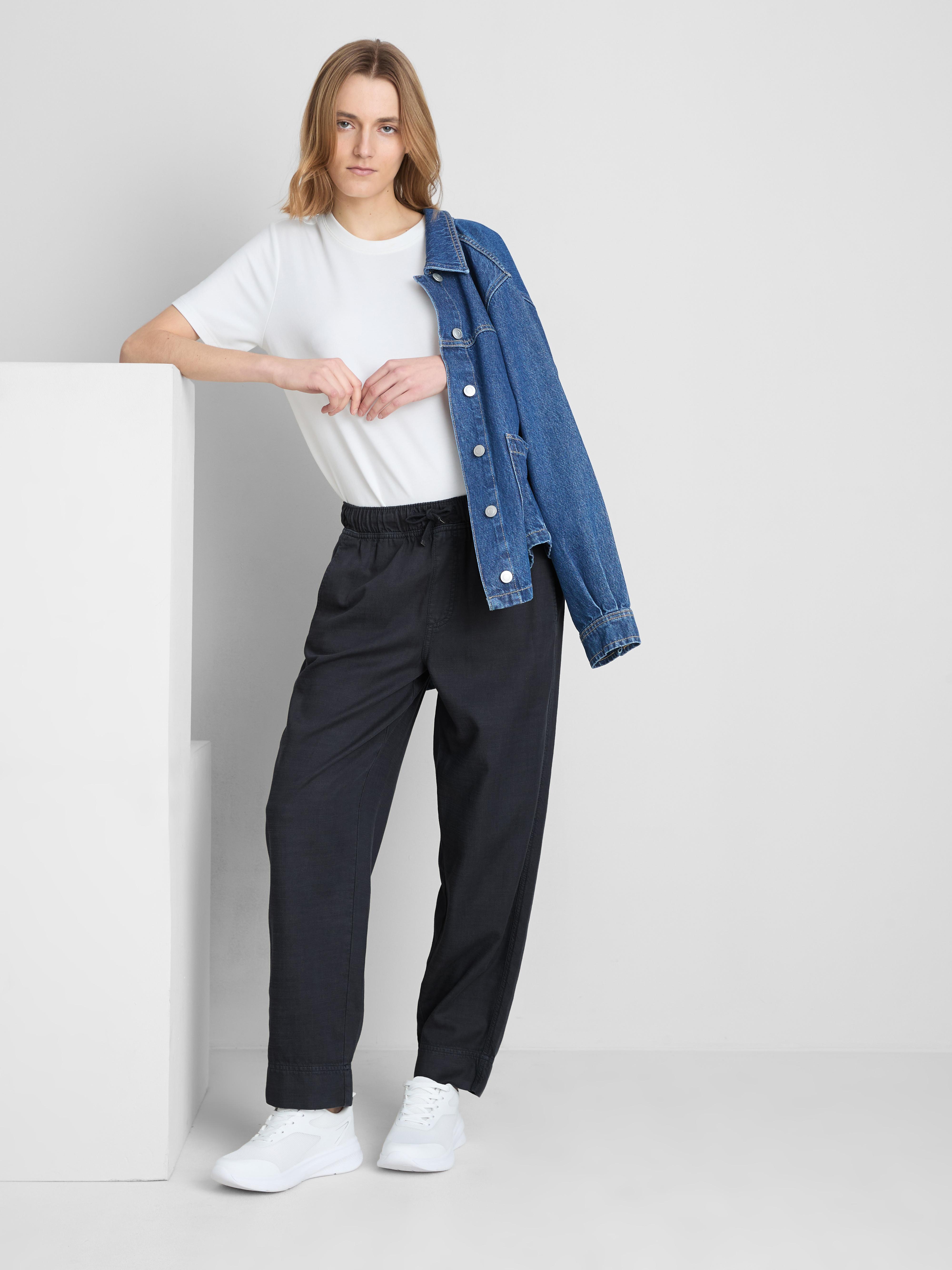 Cotton Blend Casual Joggers