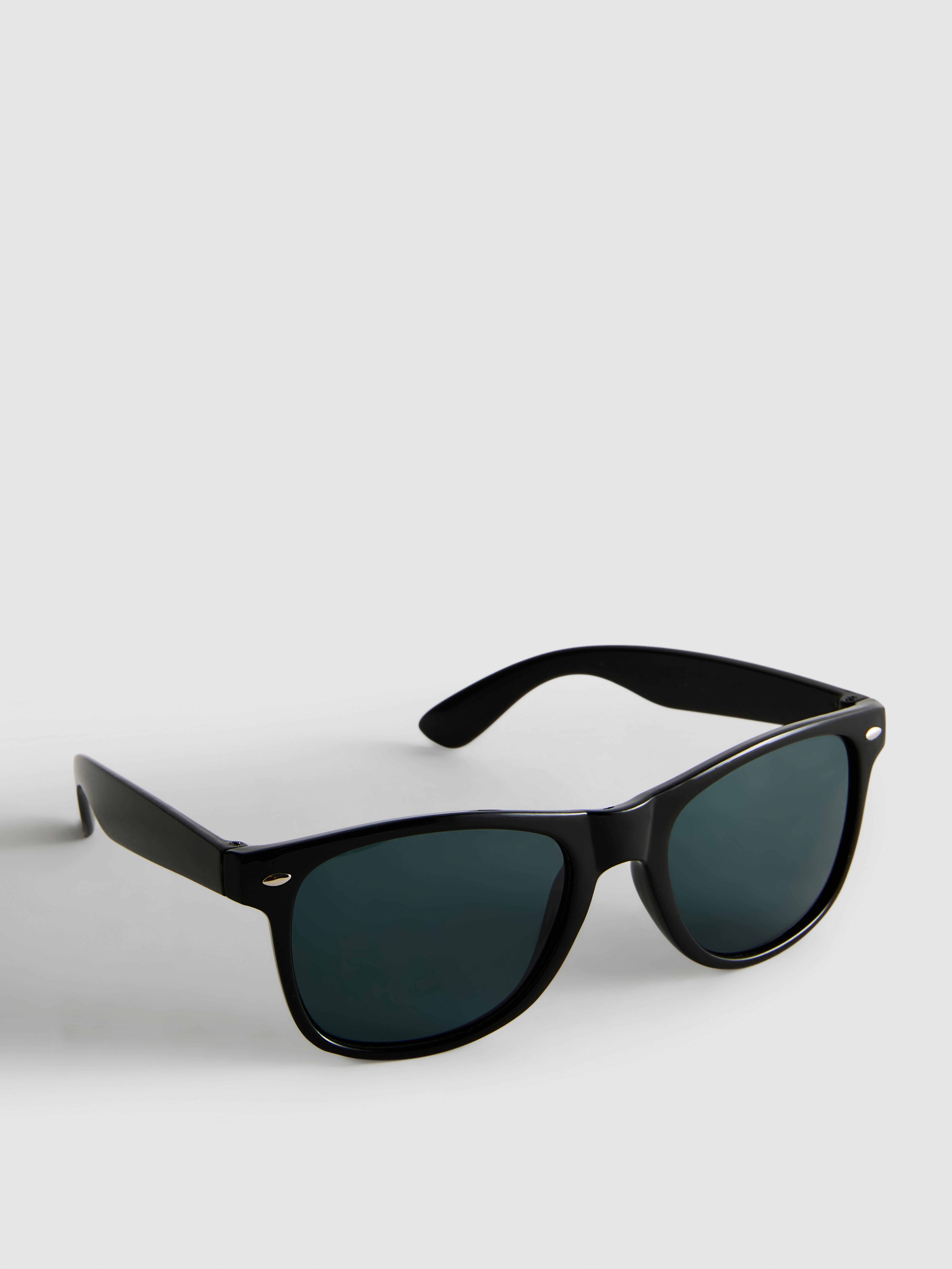 Óculos de sol armação retangular