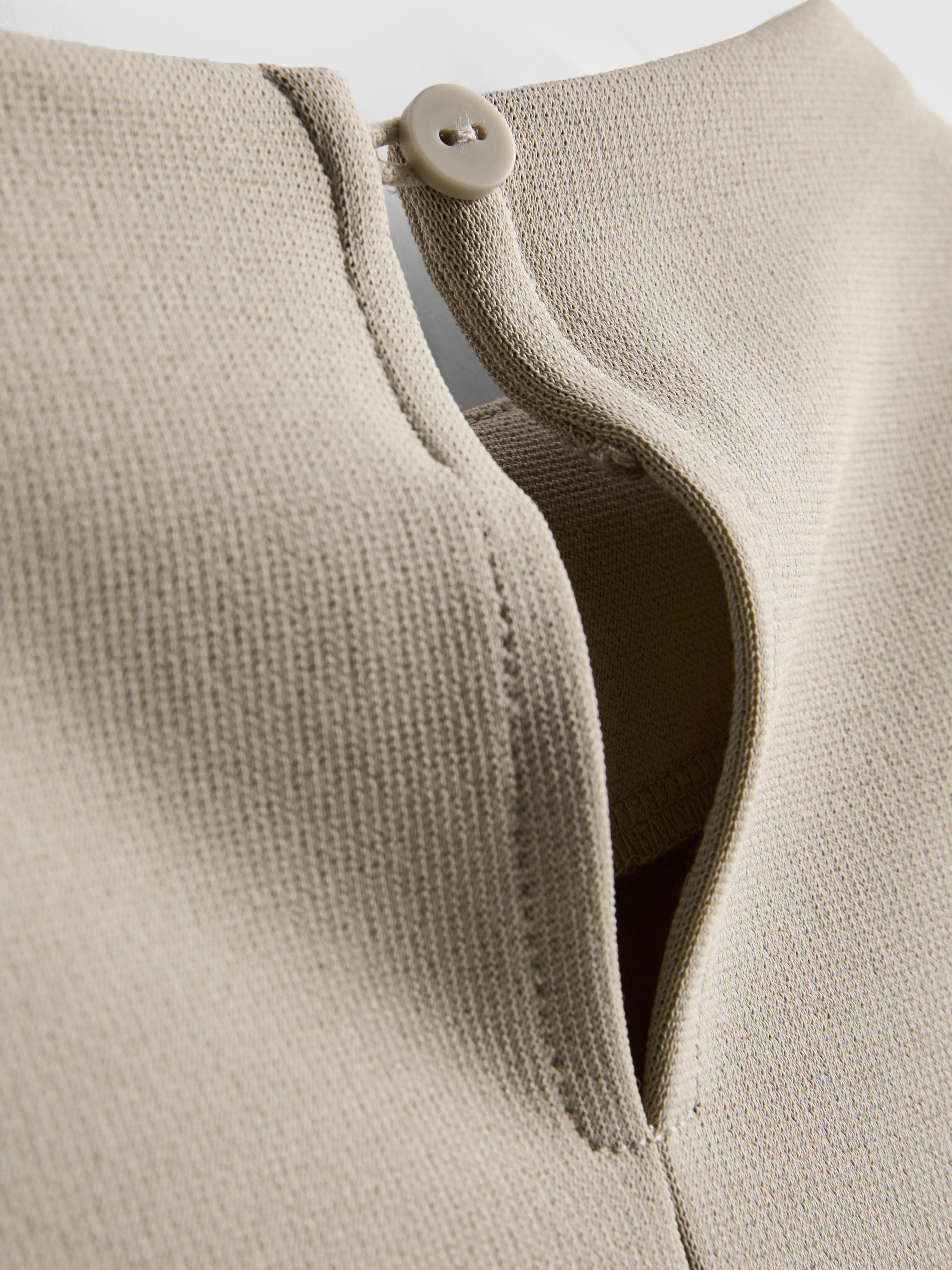 Long Sleeve Sculpted Mini Dress