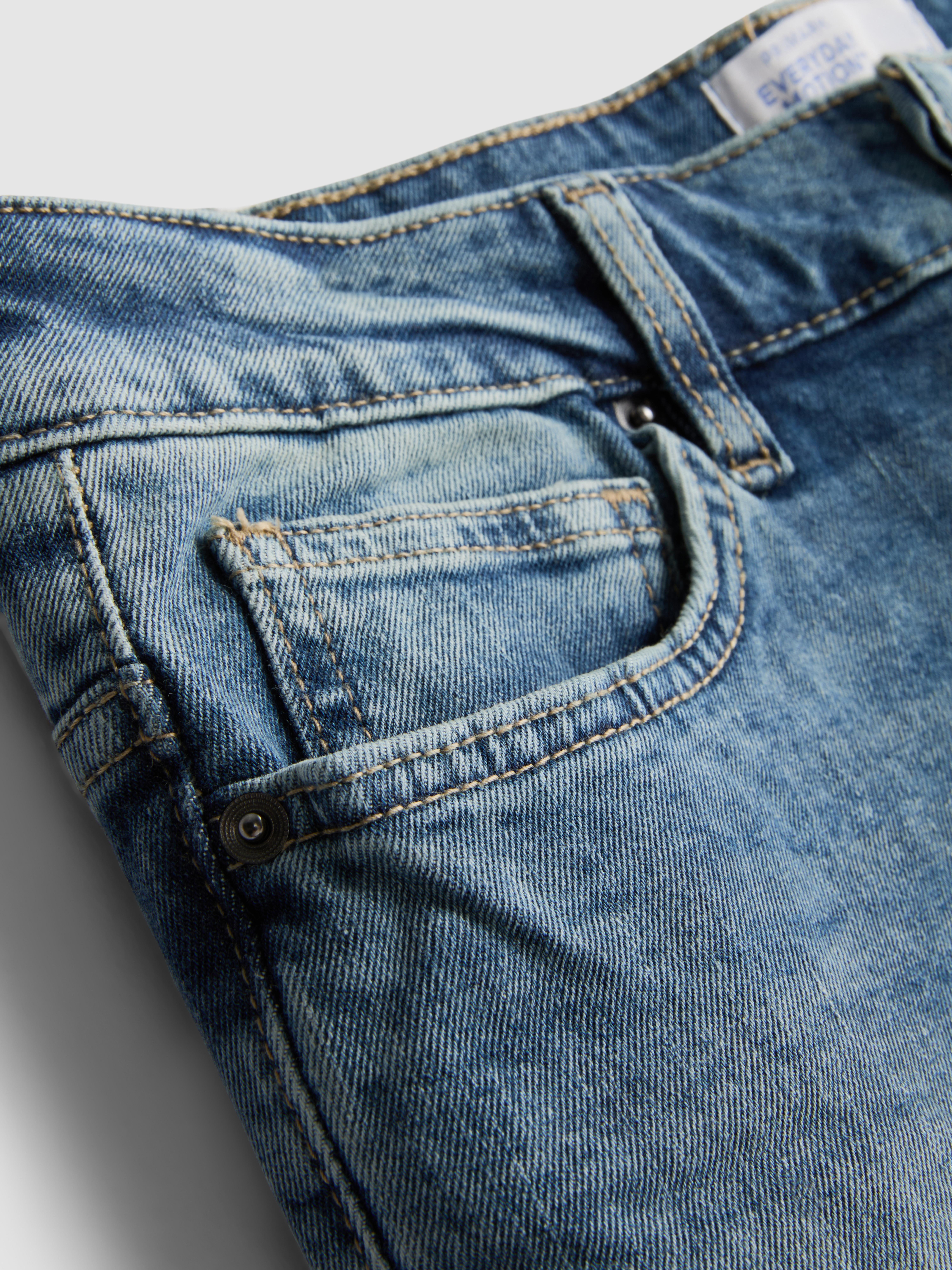 Mid-Rise Slim Fit Jeans