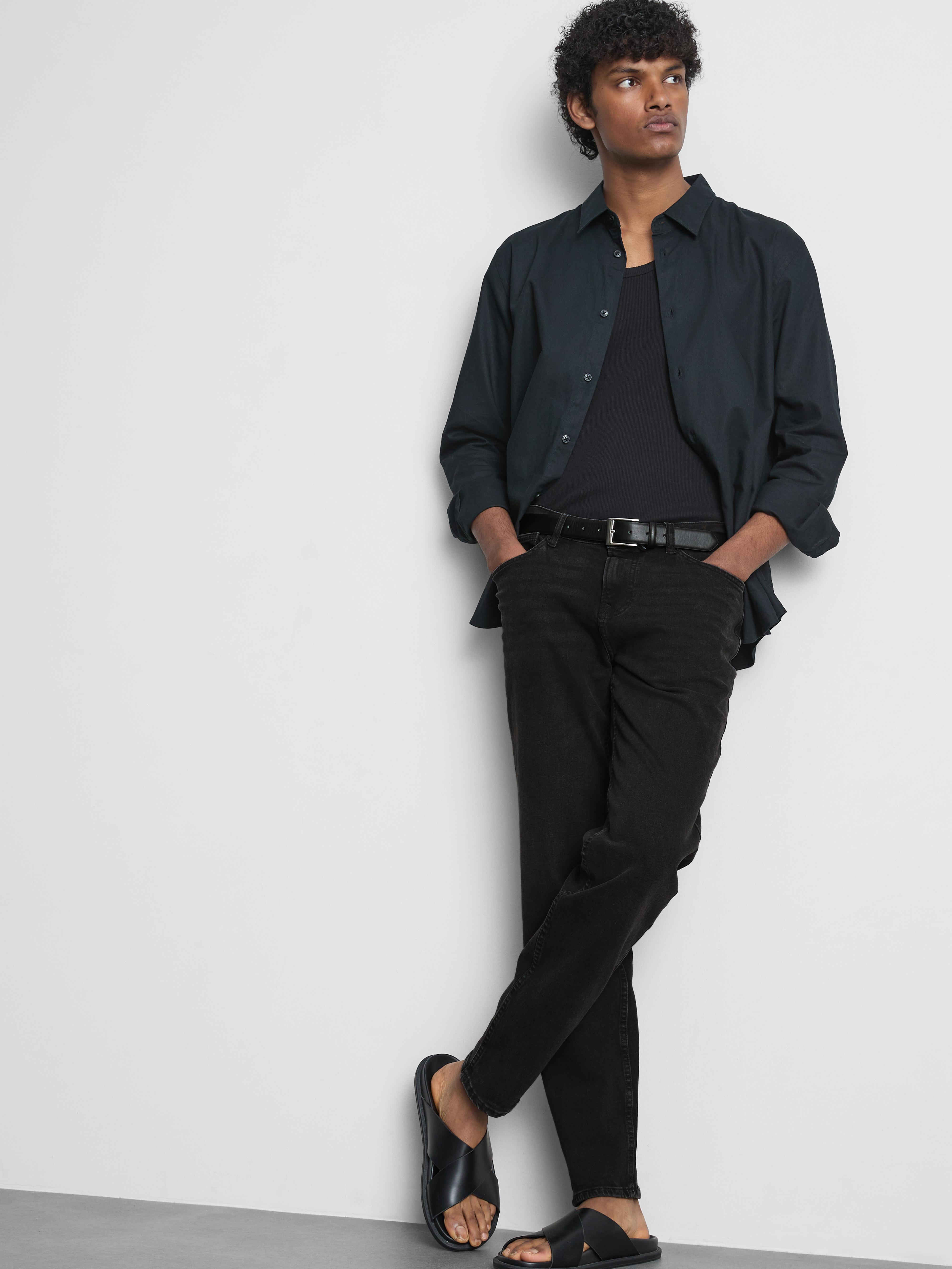 Mid-Rise Slim Fit Jeans