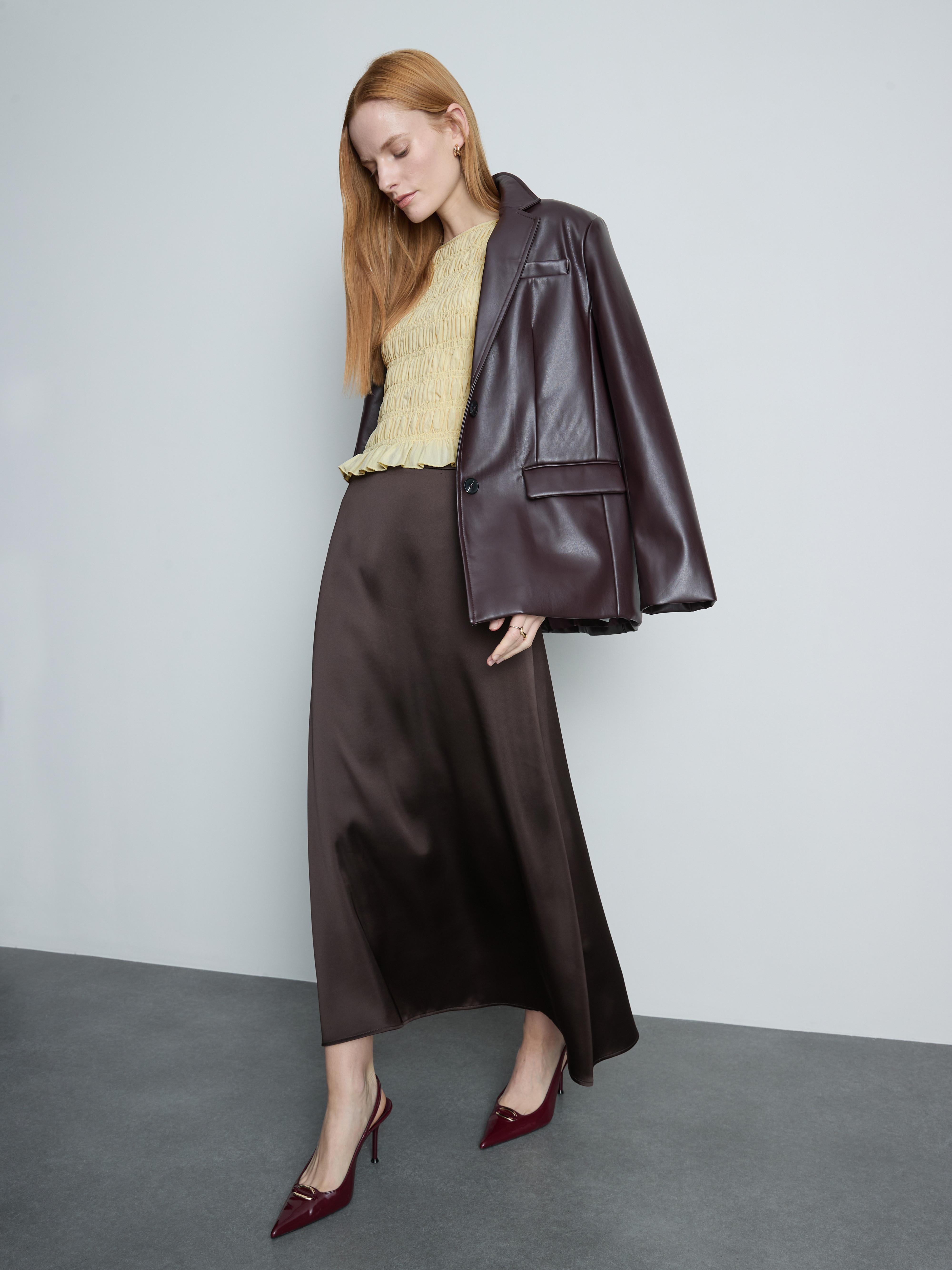 Shirred Sleeveless Tank Top