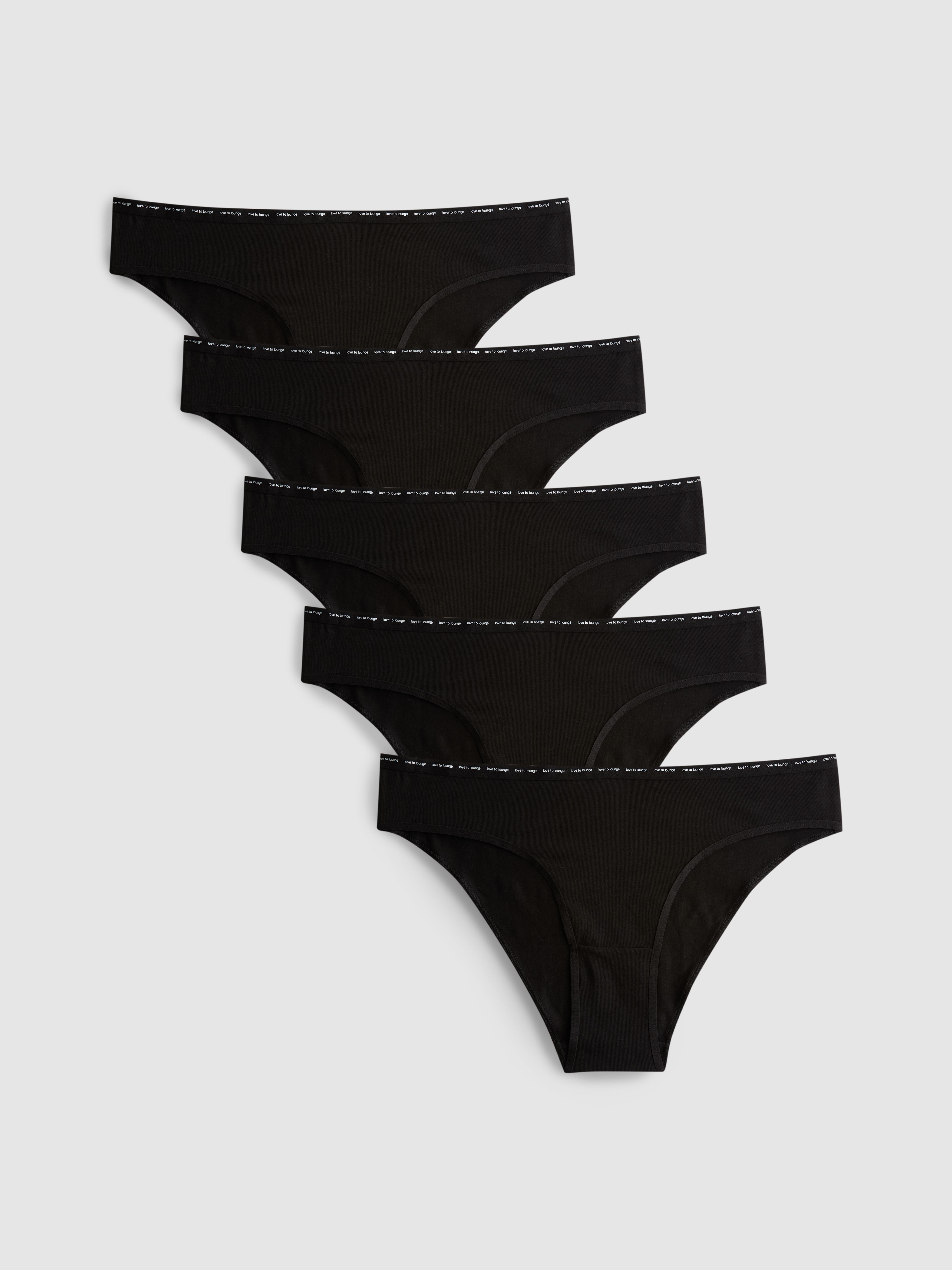 Brazilian slips Love To Lounge, set van 5