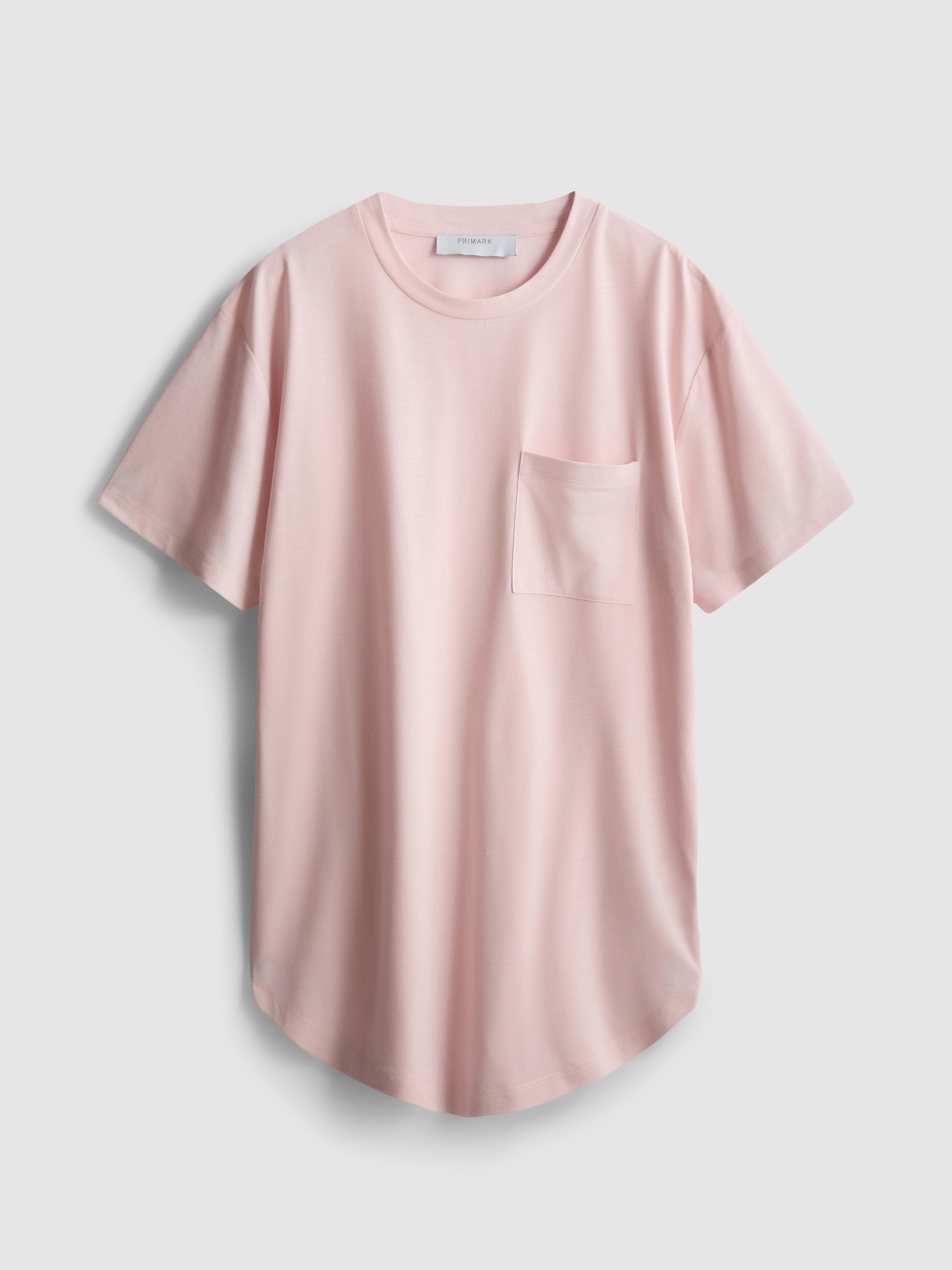Crew Neck Longline Tee