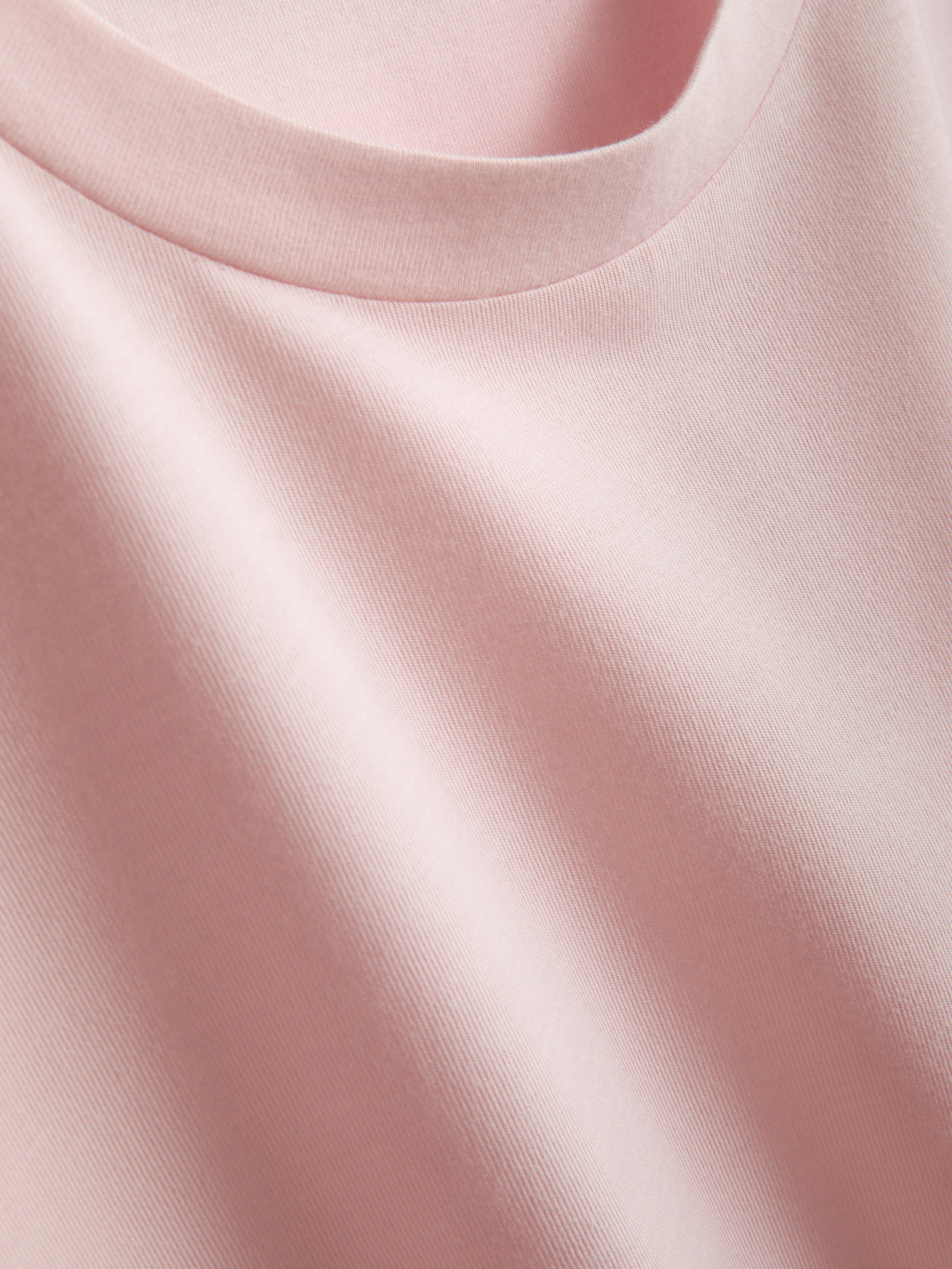 Crew Neck Longline Tee