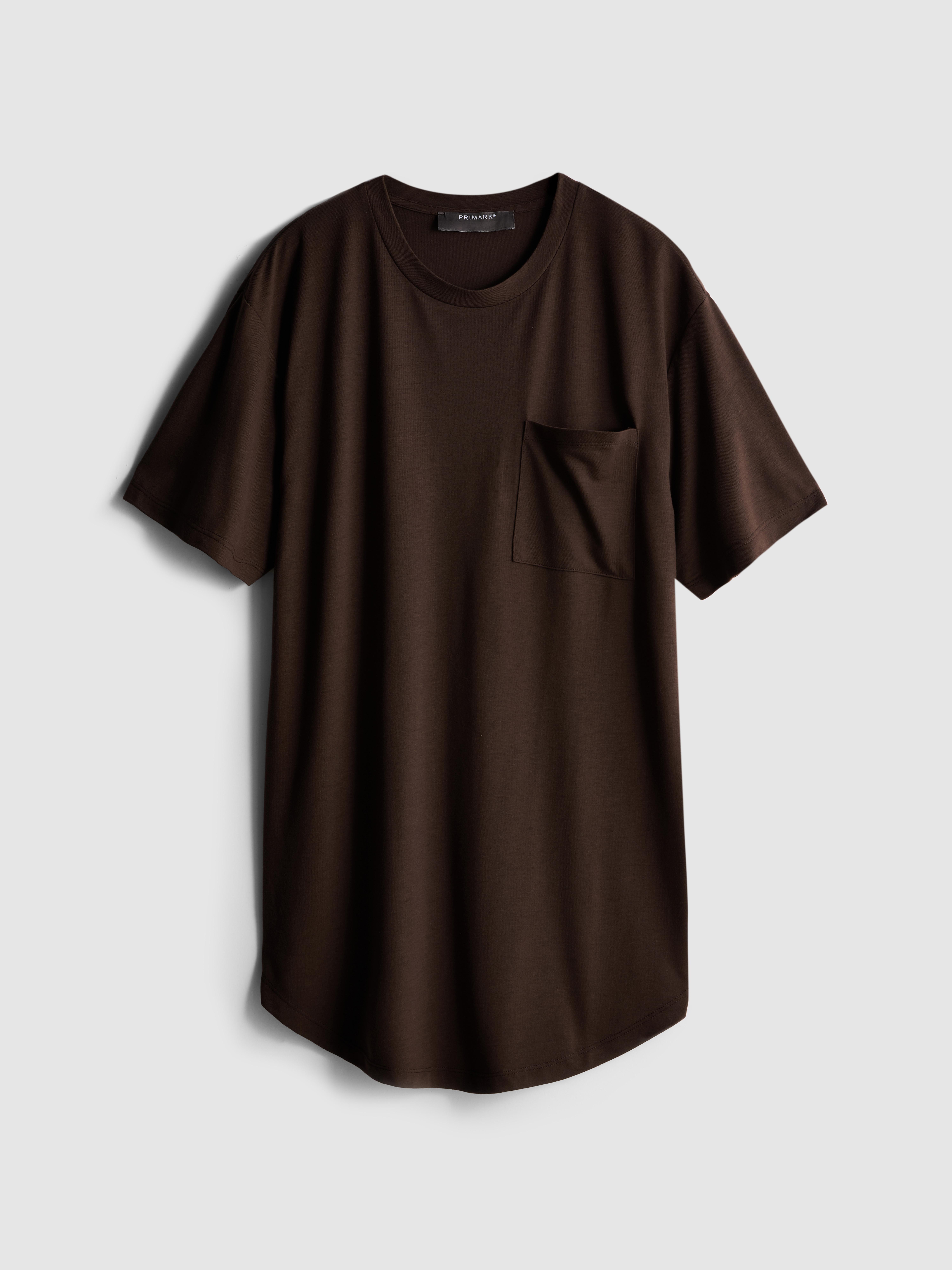 Crew Neck Longline Tee