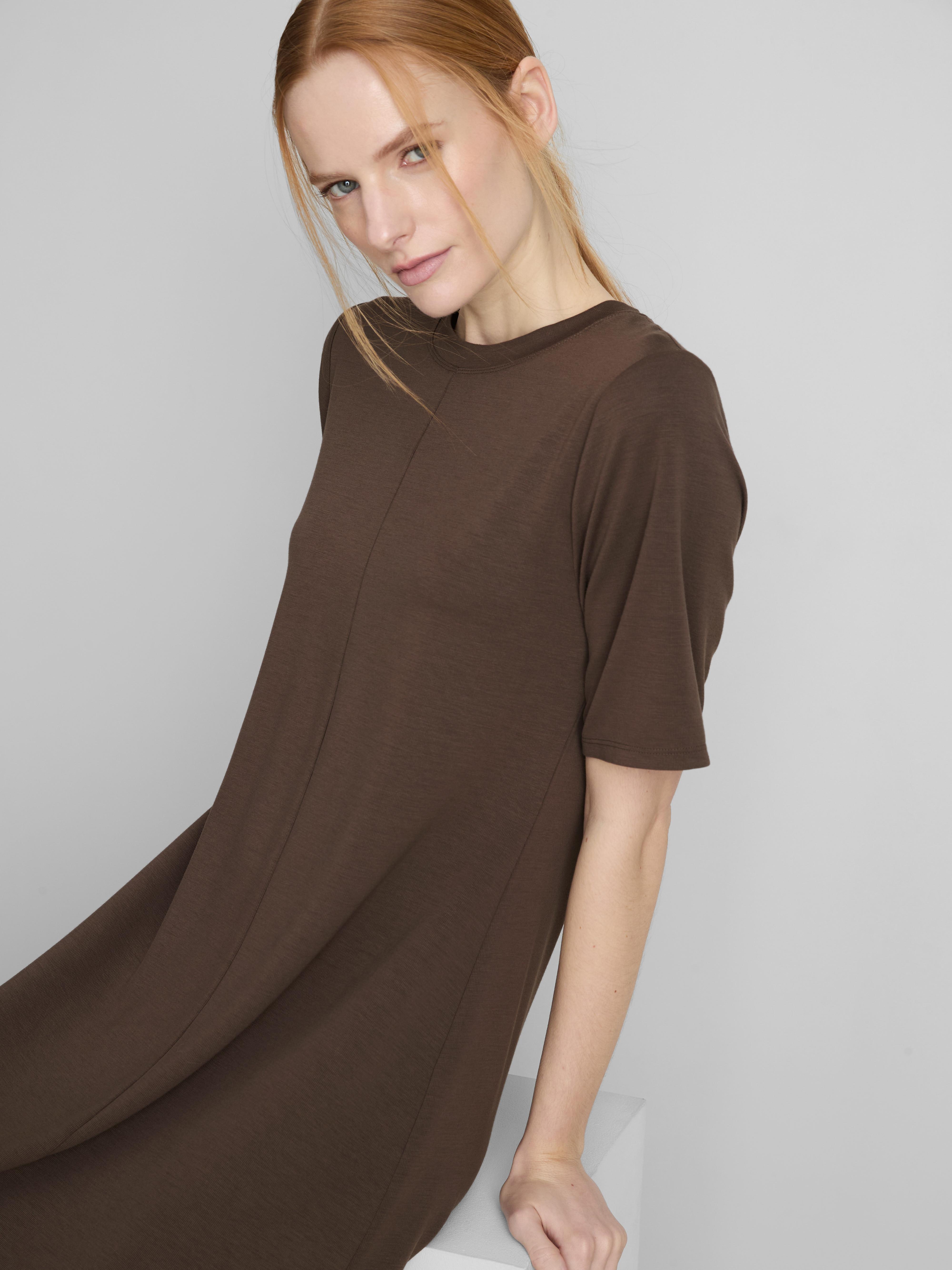 Womens Chocolate Midi T-Shirt Dress | Primark