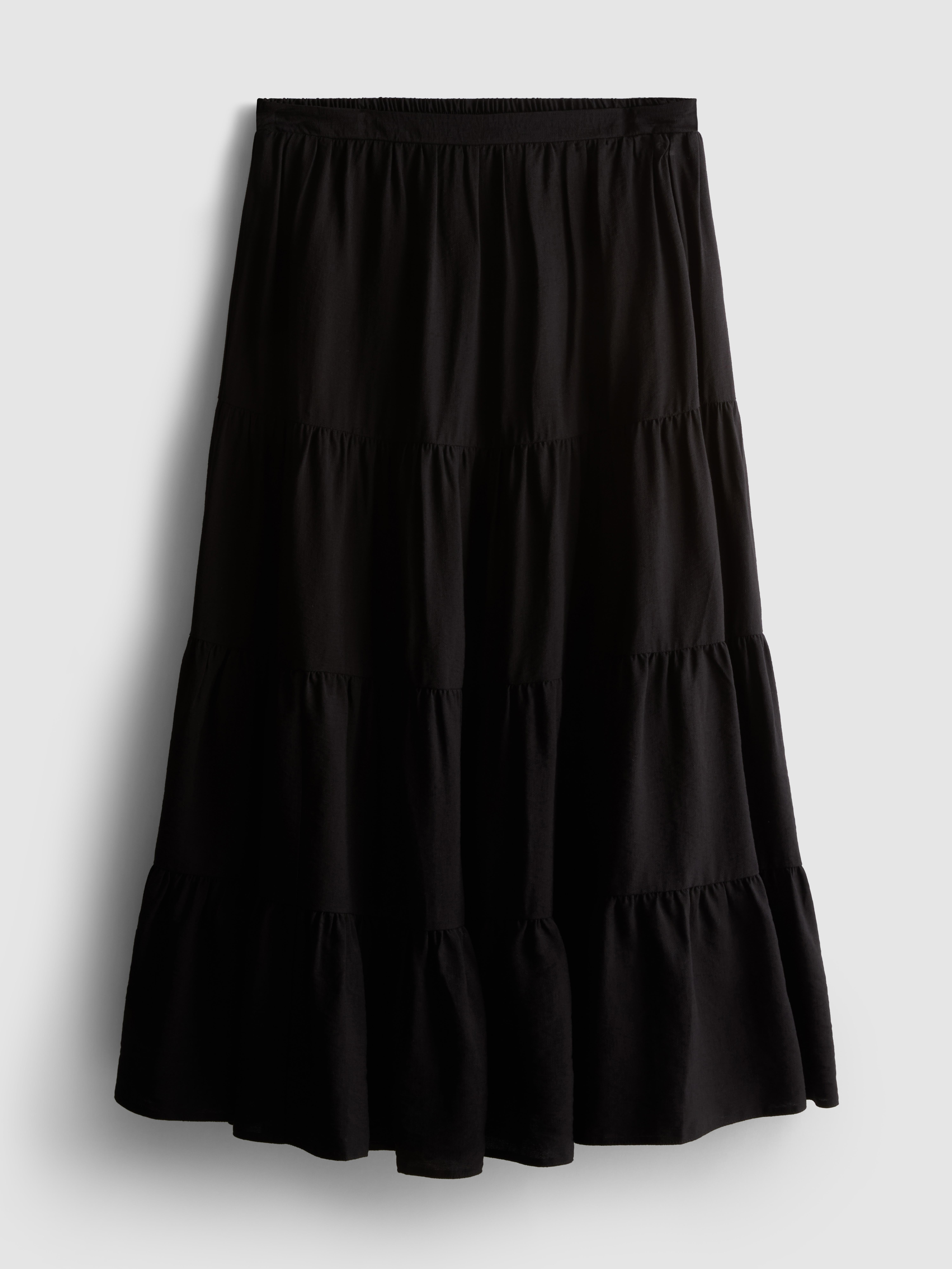 Fustă maxi în straturi